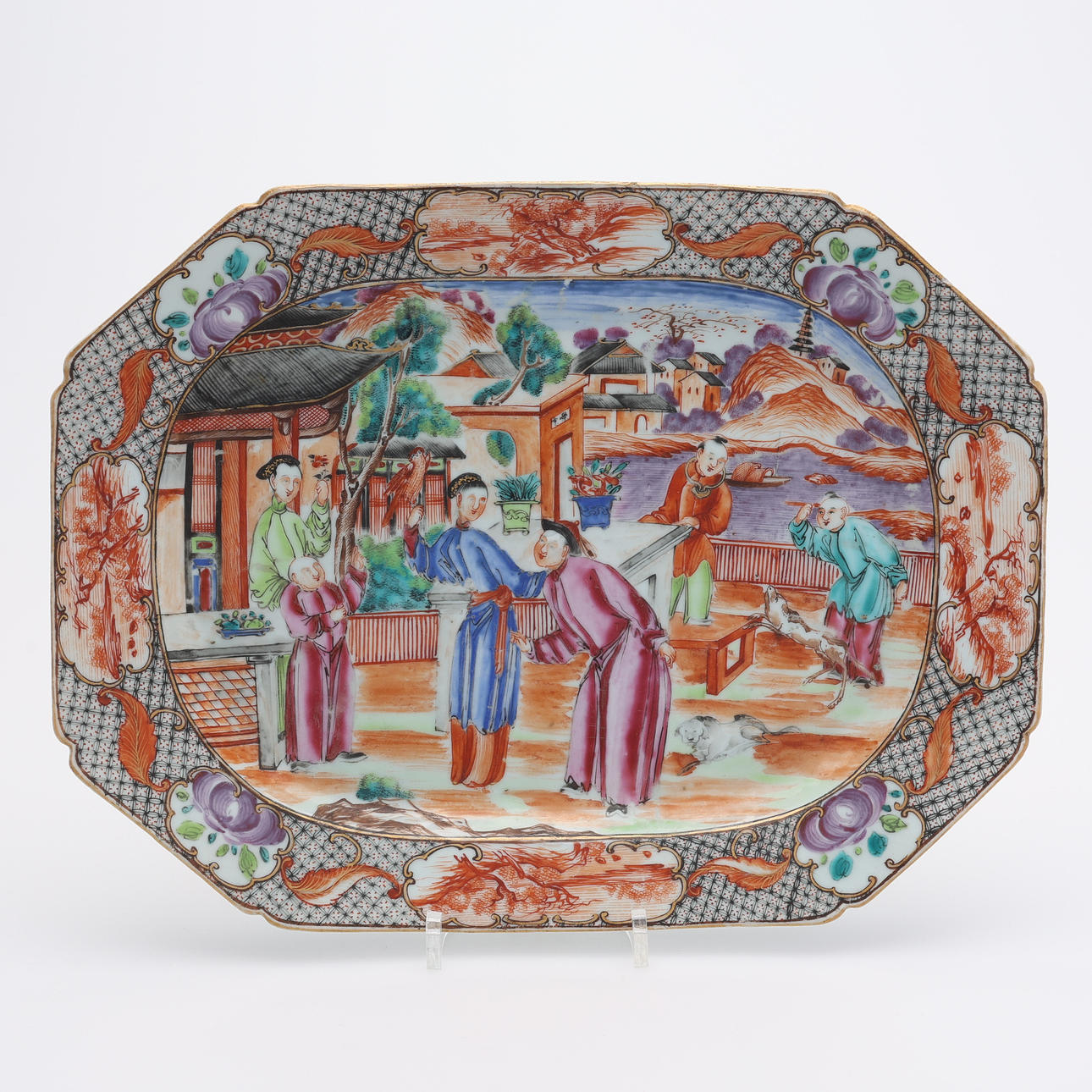 STEKFAT, PORSLIN, KINA CHIEN-LUNG.