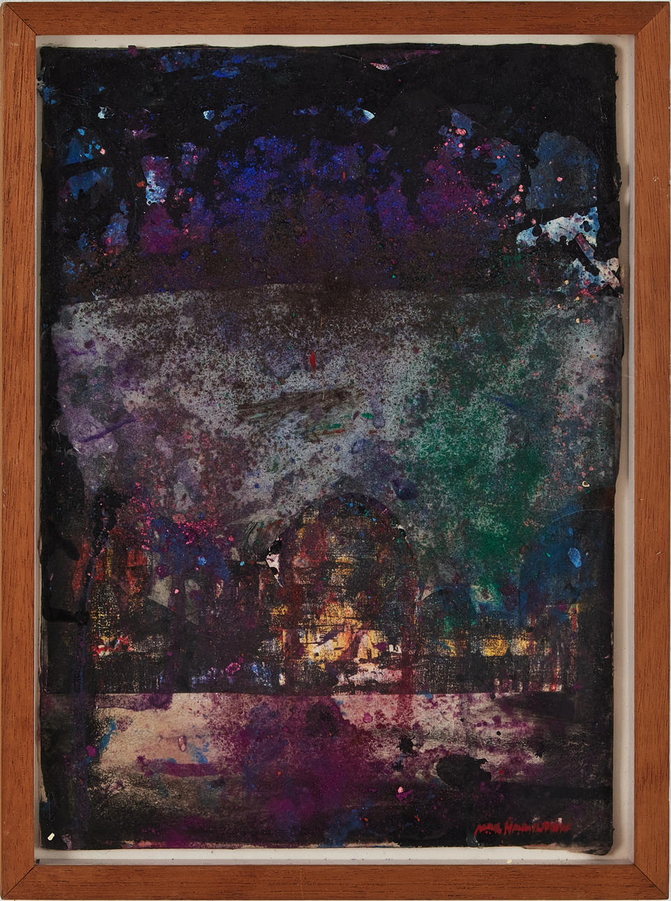 MAC HAMILTON (FÖDD 1952). Untitled, blade technology.