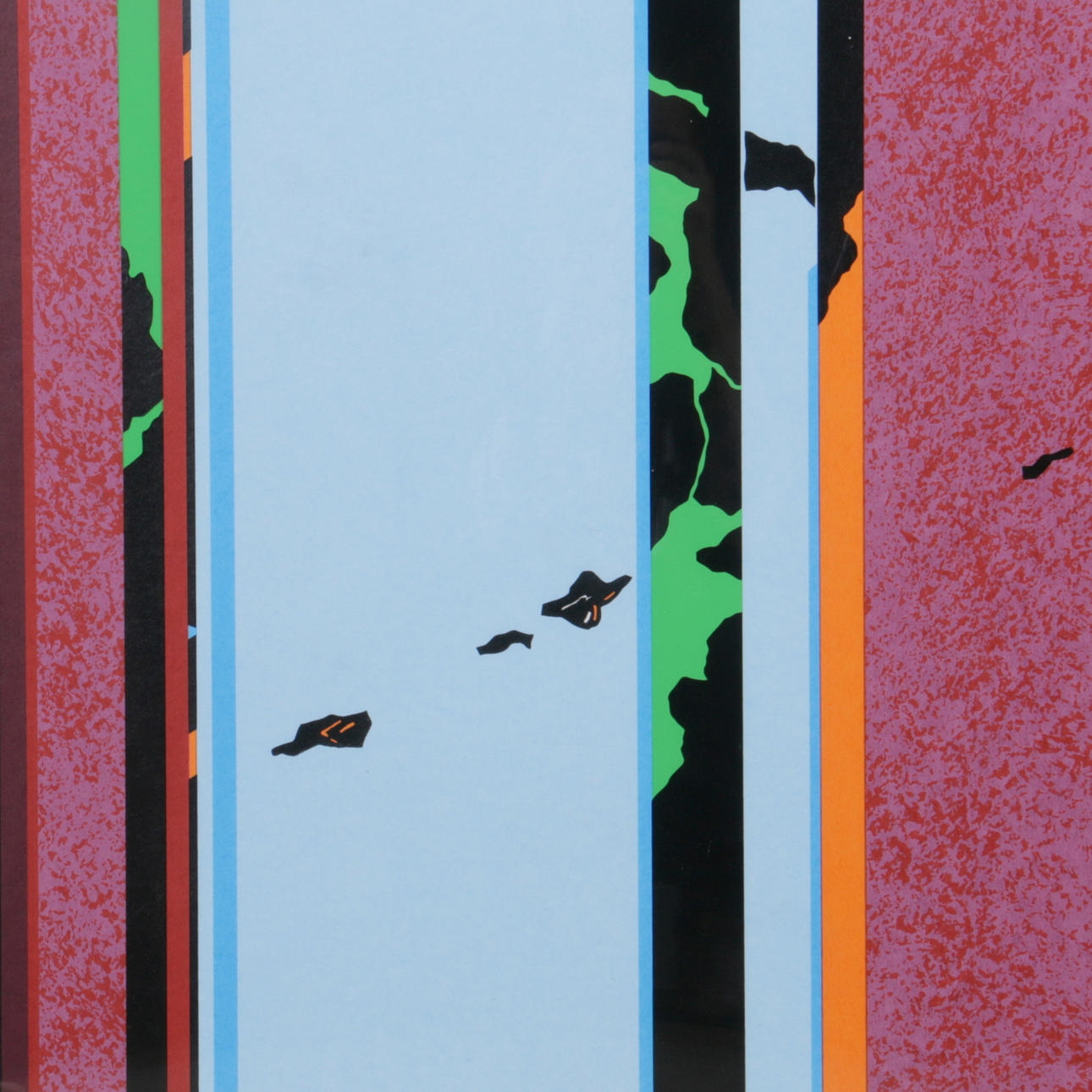 NILS KÖLARE. Färglitografi, komposition, 165/200, signerad samt daterad -88.