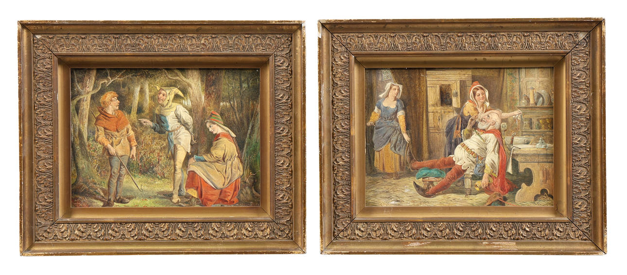 FREDERICK WEEKES (BRITISK, 1833-1920) (2).