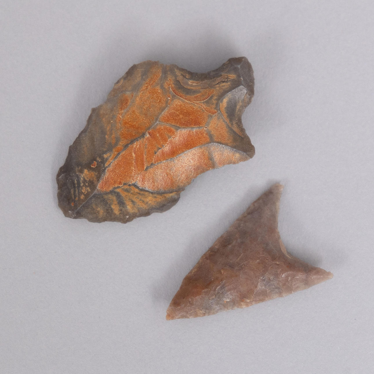 Arrowheads, flint, Neolithic.