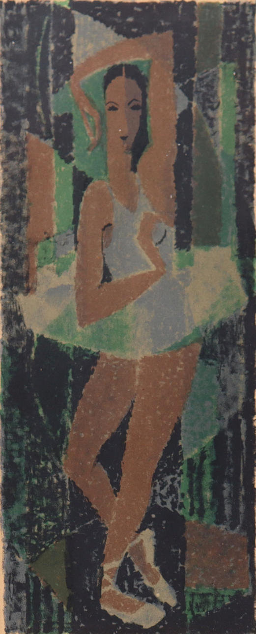 FABIAN LUNDQVIST. lithography, ballerina.