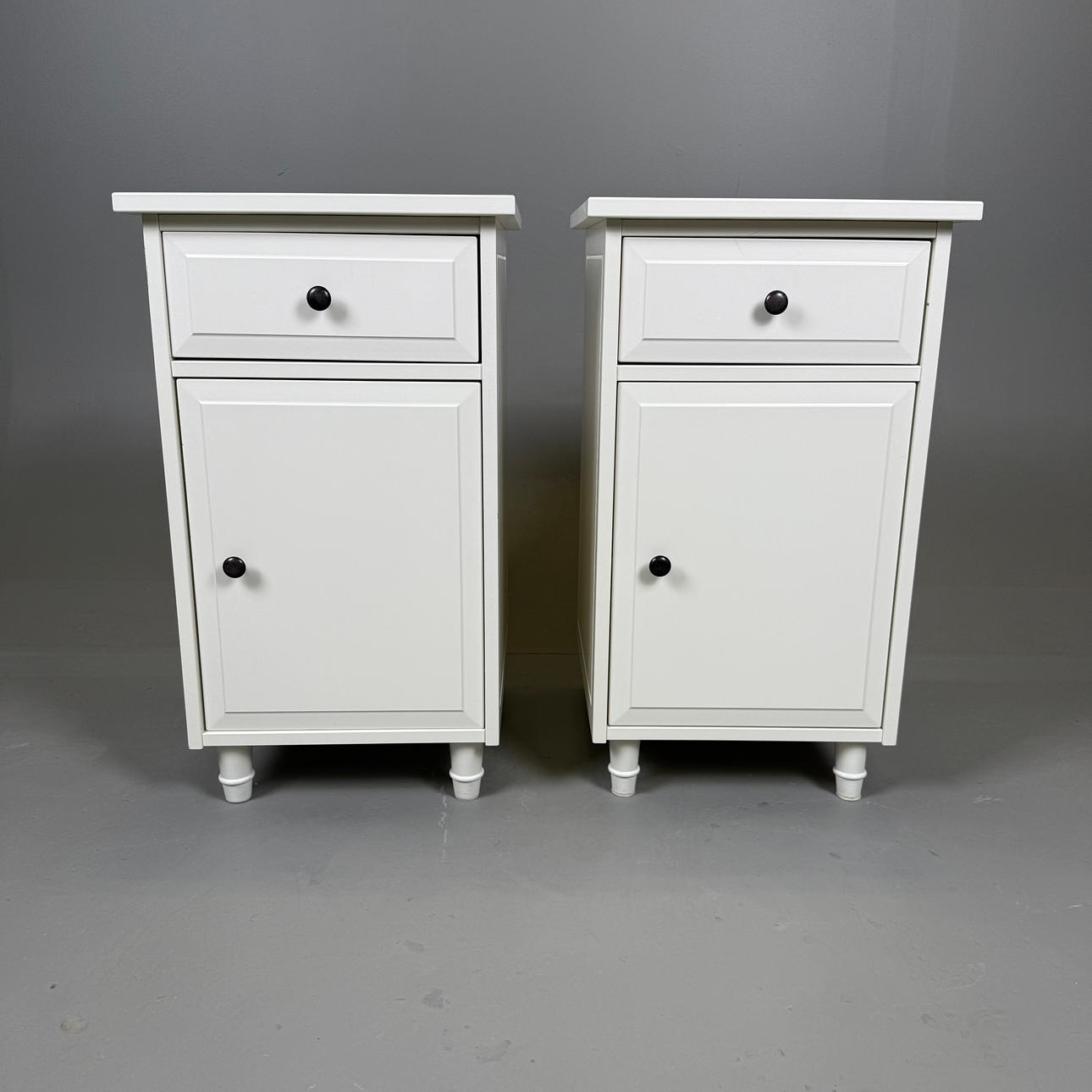 BEDSIDE TABLES, a pair, modern manufacture.