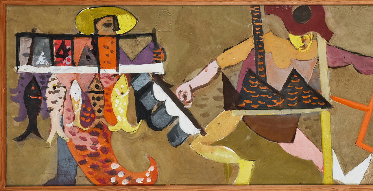 ACKE OLDENBURG. “The Five Patron Saints”.