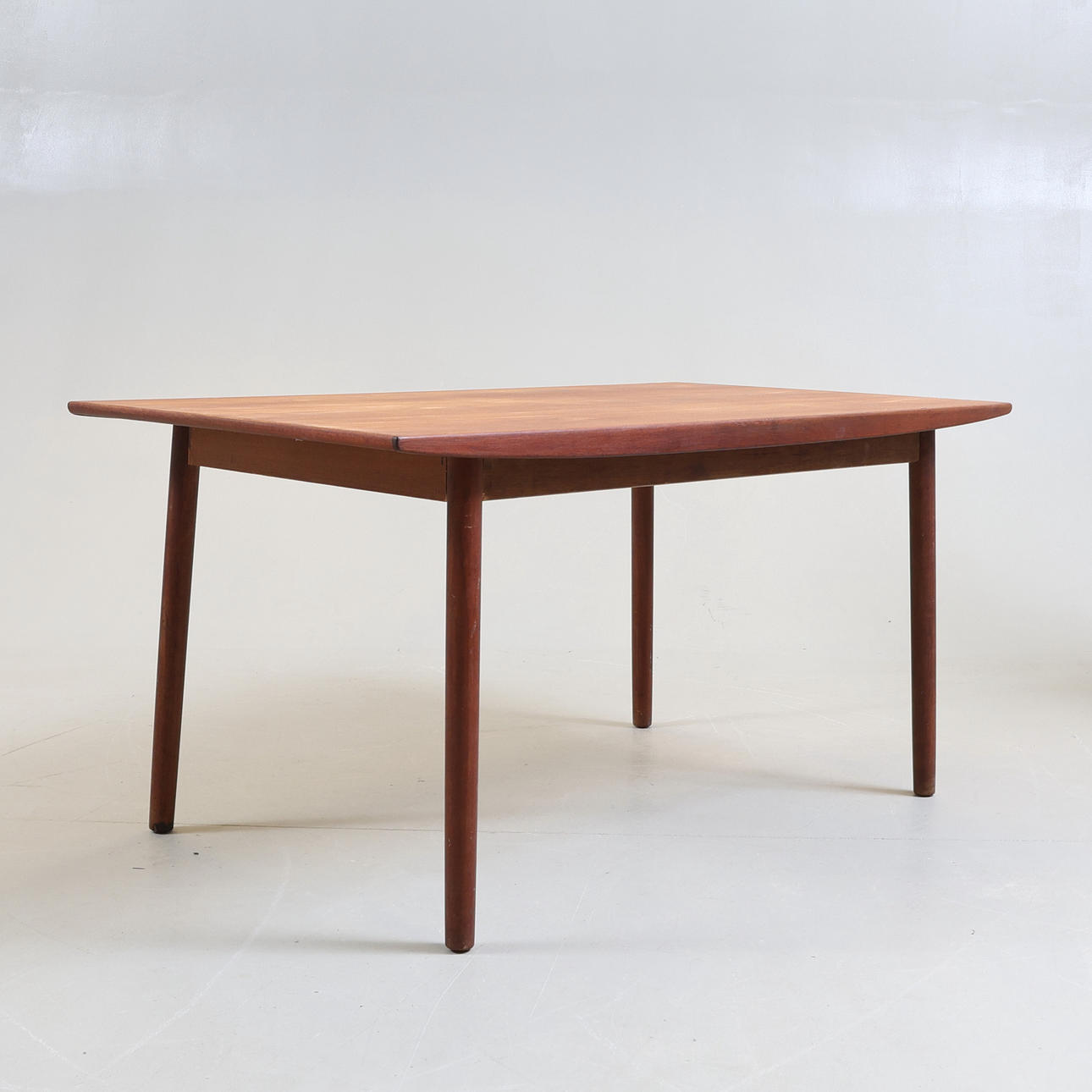 A teak dining table, Denmark, 1960s.