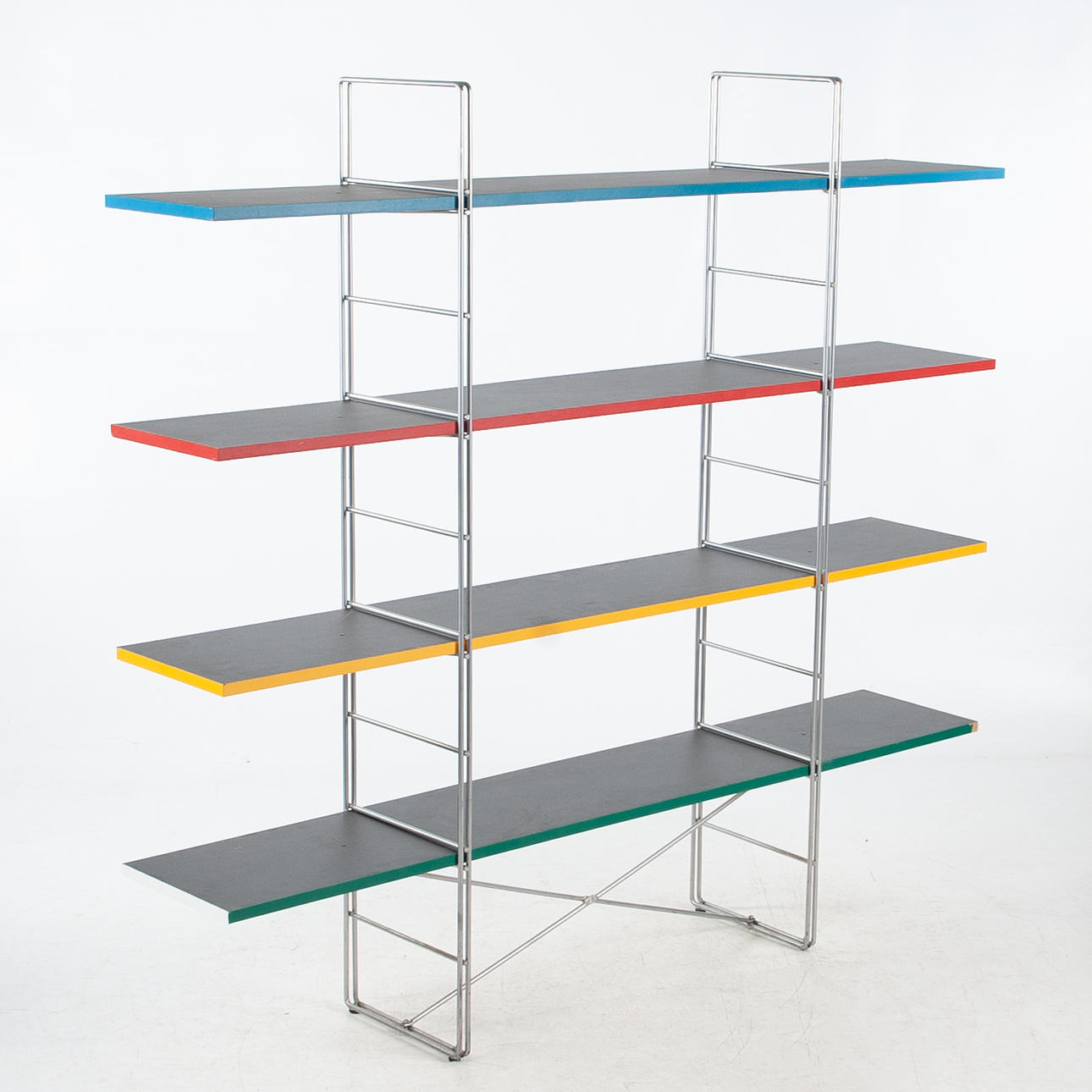 NIELS GAMMELGAARD. A 1980s IKEA “Guide” shelf.