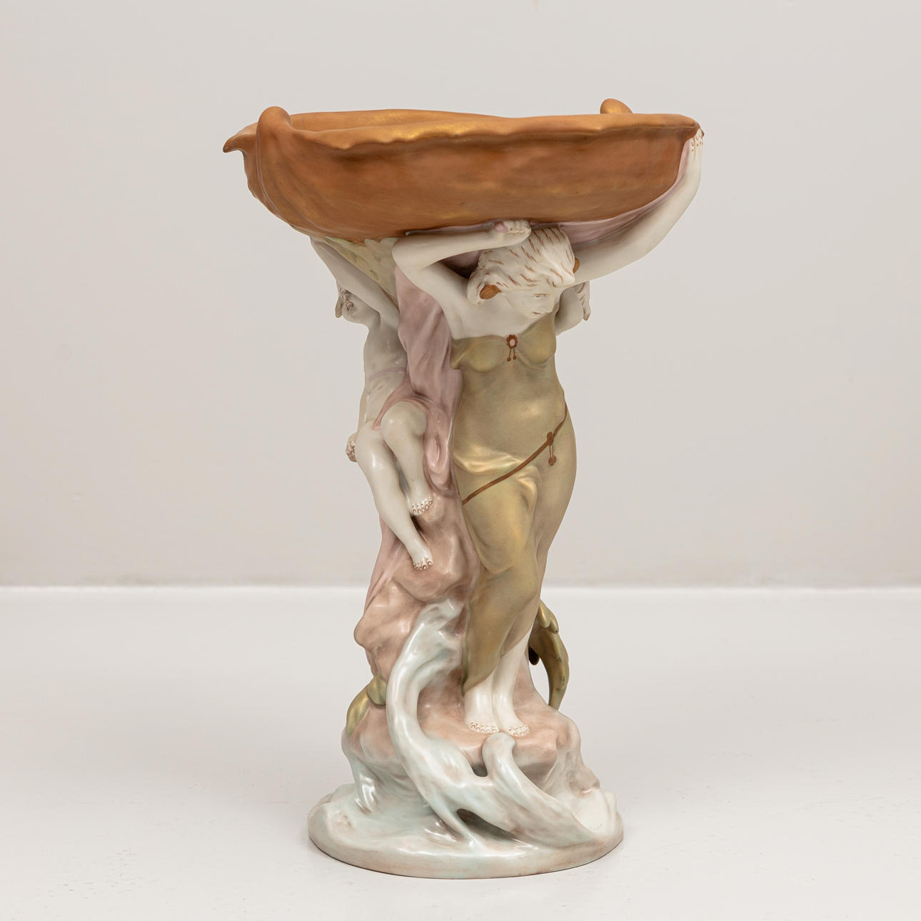 A tableware set, model 10388, Royal Dux Bohemia, Czech Republic.