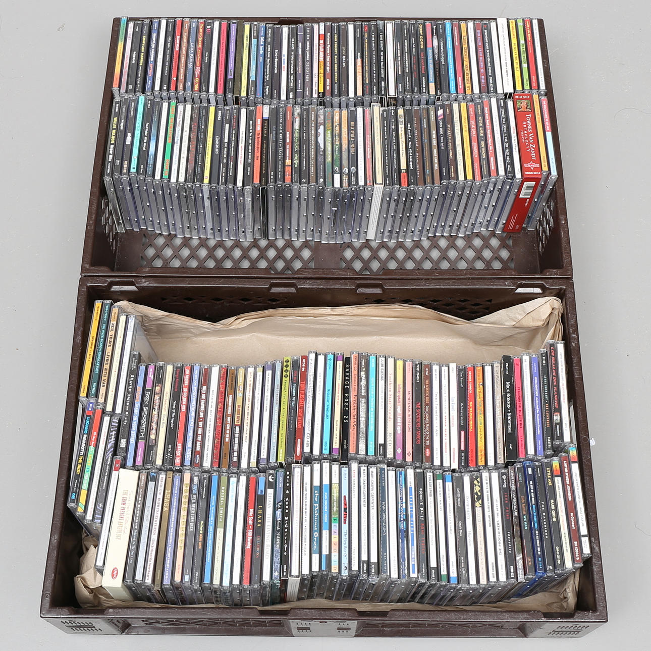 CD-SKIVOR, drygt 200 st.