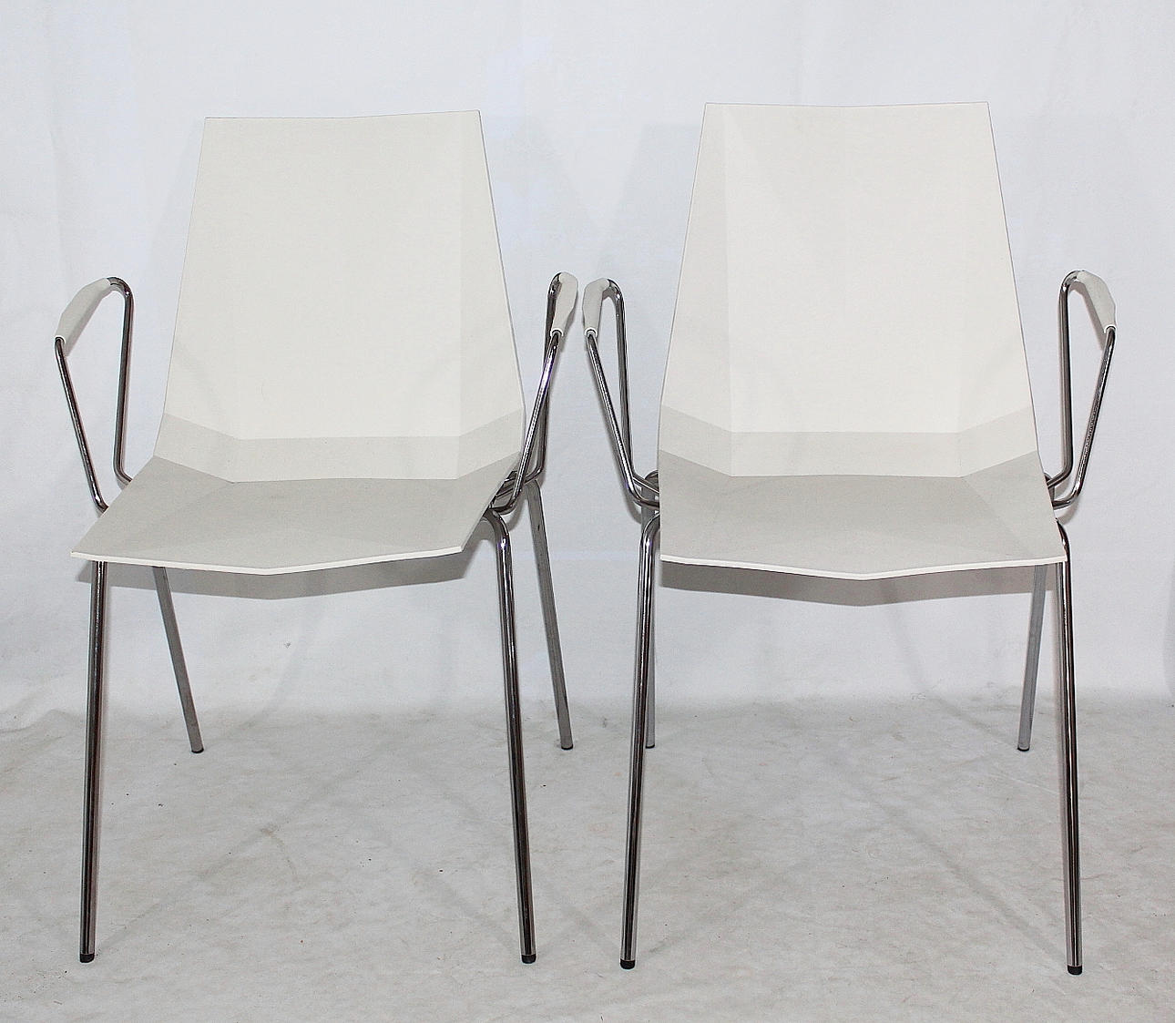 STOLAR, 2 st, metall, mellanin, "Mayflower" Klaesson.