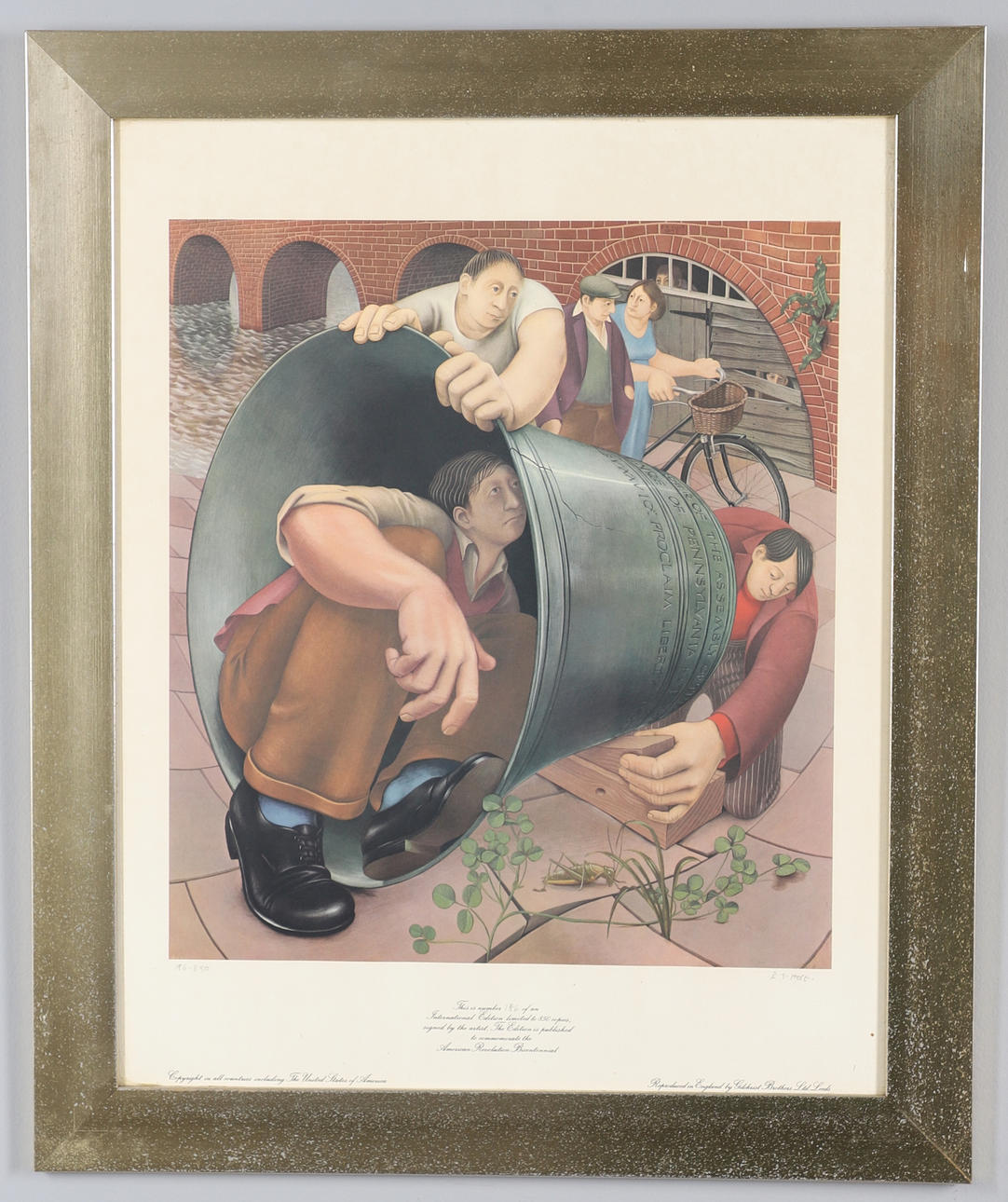 A LIMITED EDITION SIGNED PRINT.