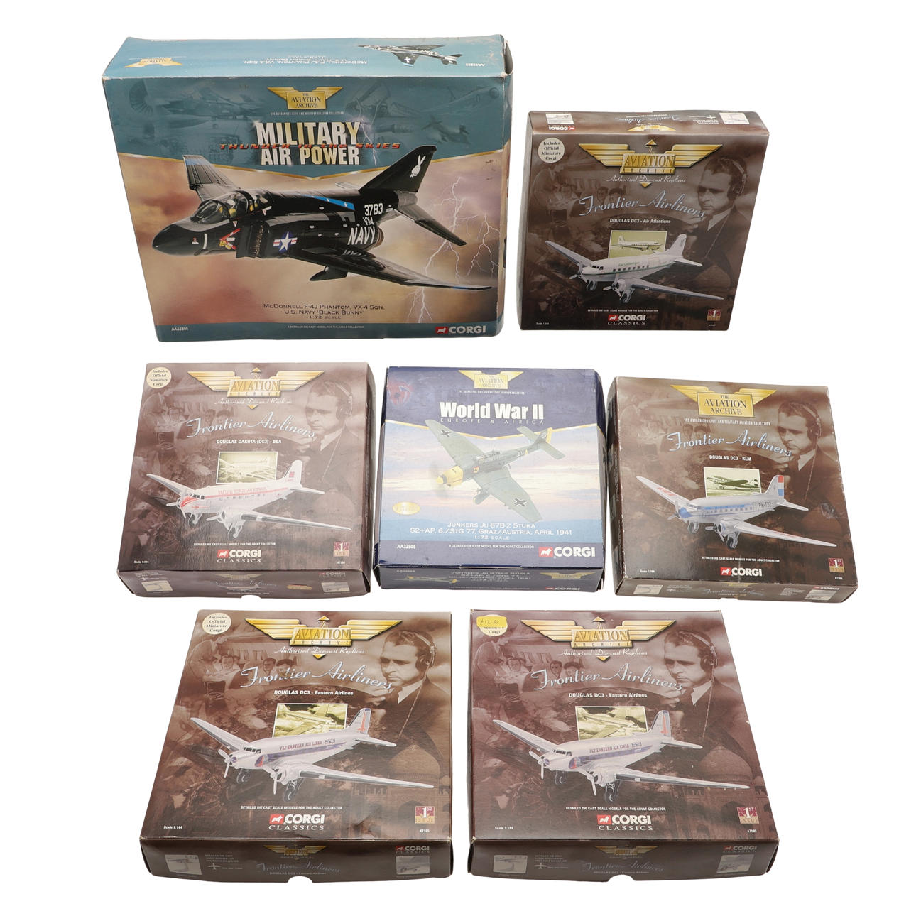 CORGI TOYS - BOXED AIRCRAFT.