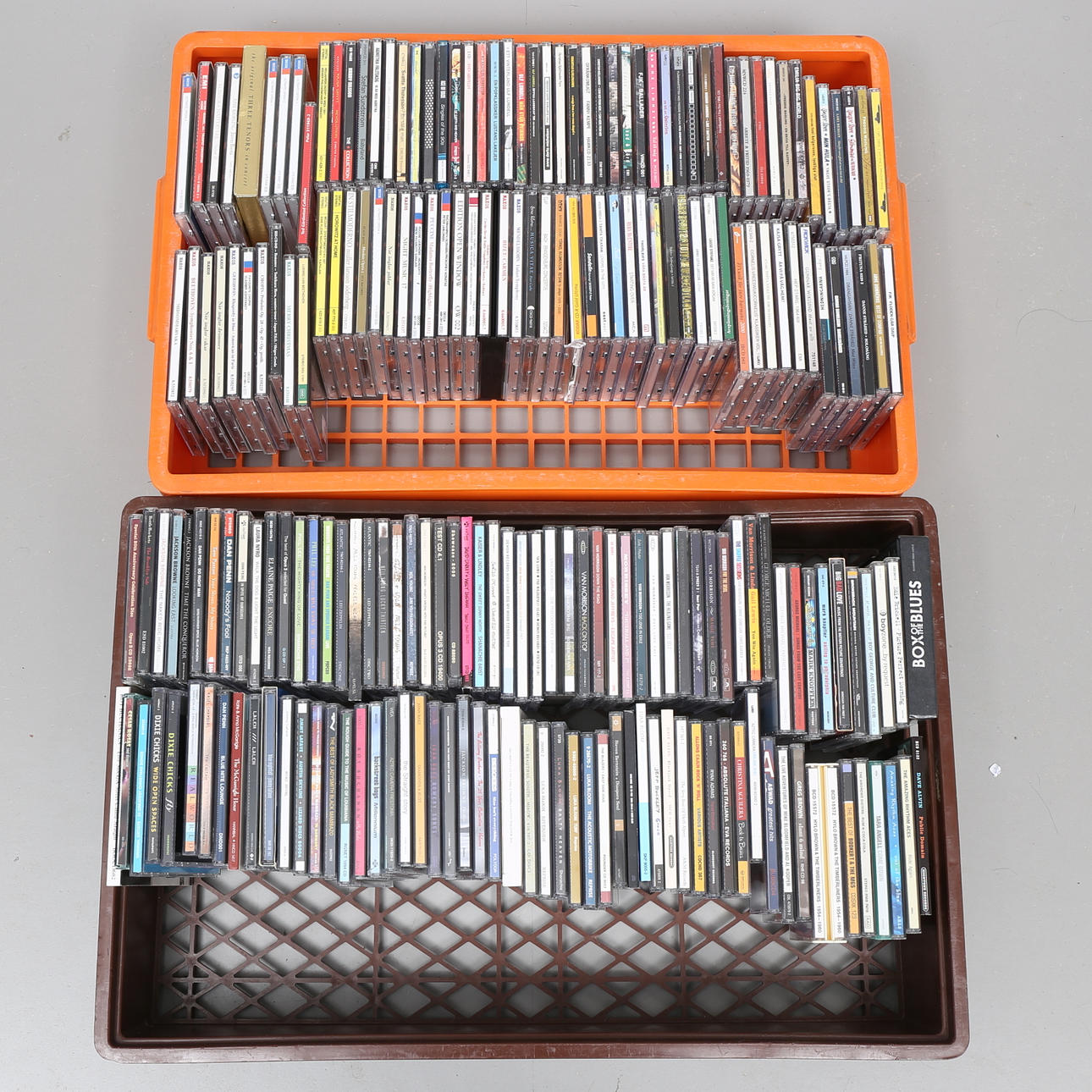 CD-SKIVOR, drygt 200 st.