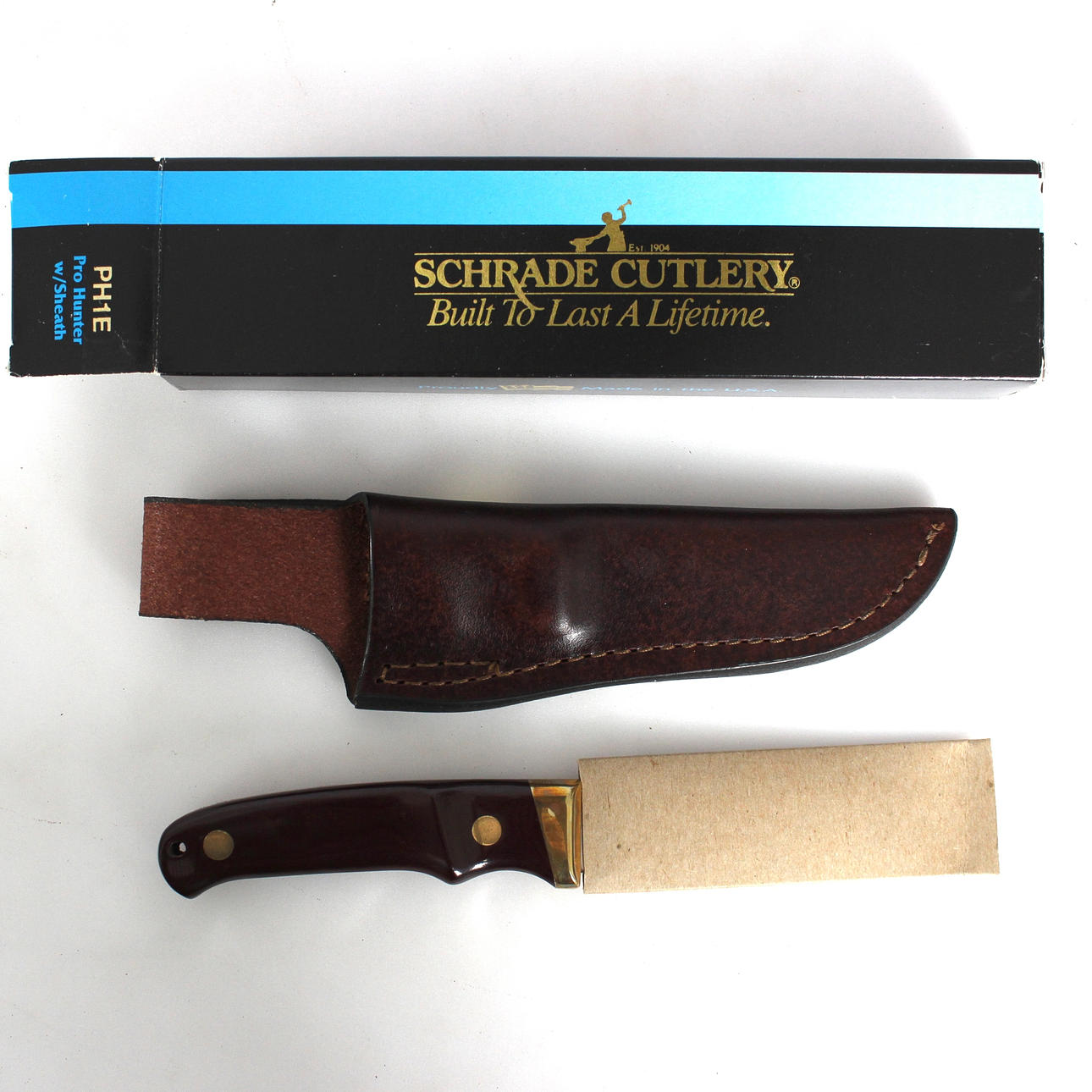 Messer, amerikanisch, Marke Schrade, Modell PH1.