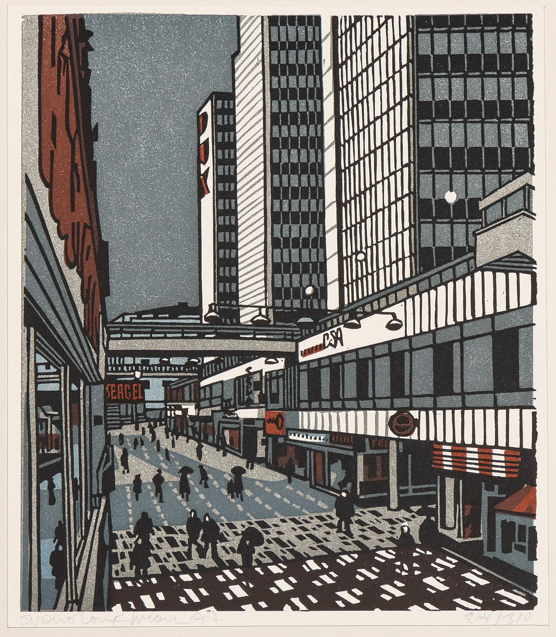 SVENOLOV EHRÉN. „Sergelgatan“.