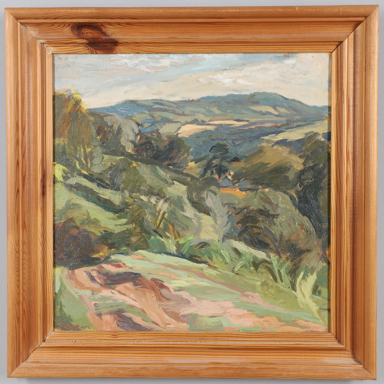 JULIENNE BRAHAM. HILLTOP SCENE.