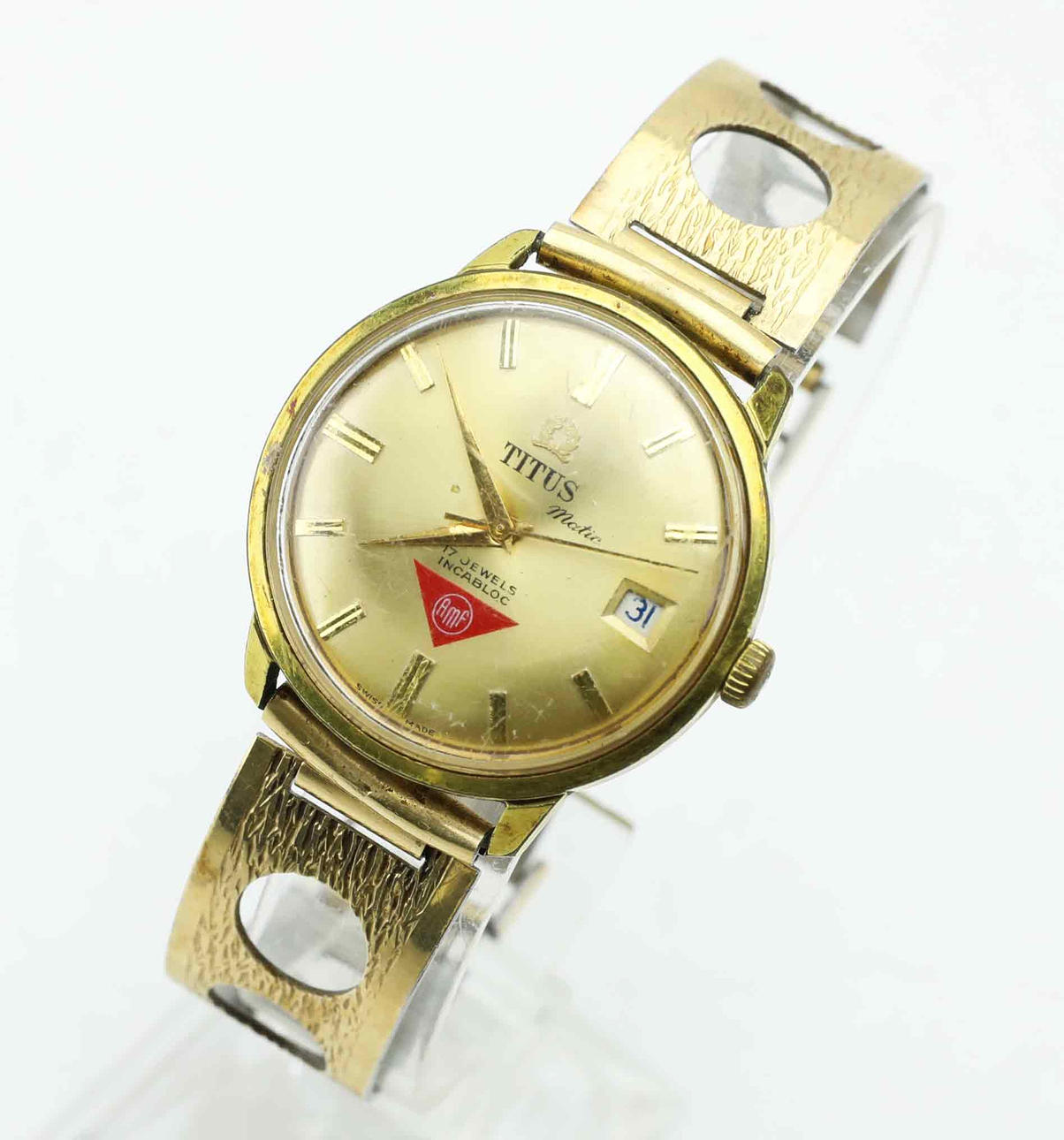 ARMBANDUHR, Titus Matic, Genf.
