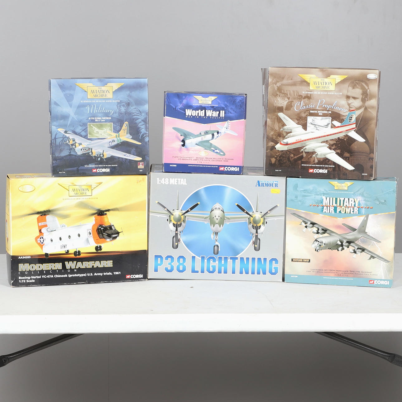 CORGI TOYS - VARIOUS BOXED AIRCRAFT.