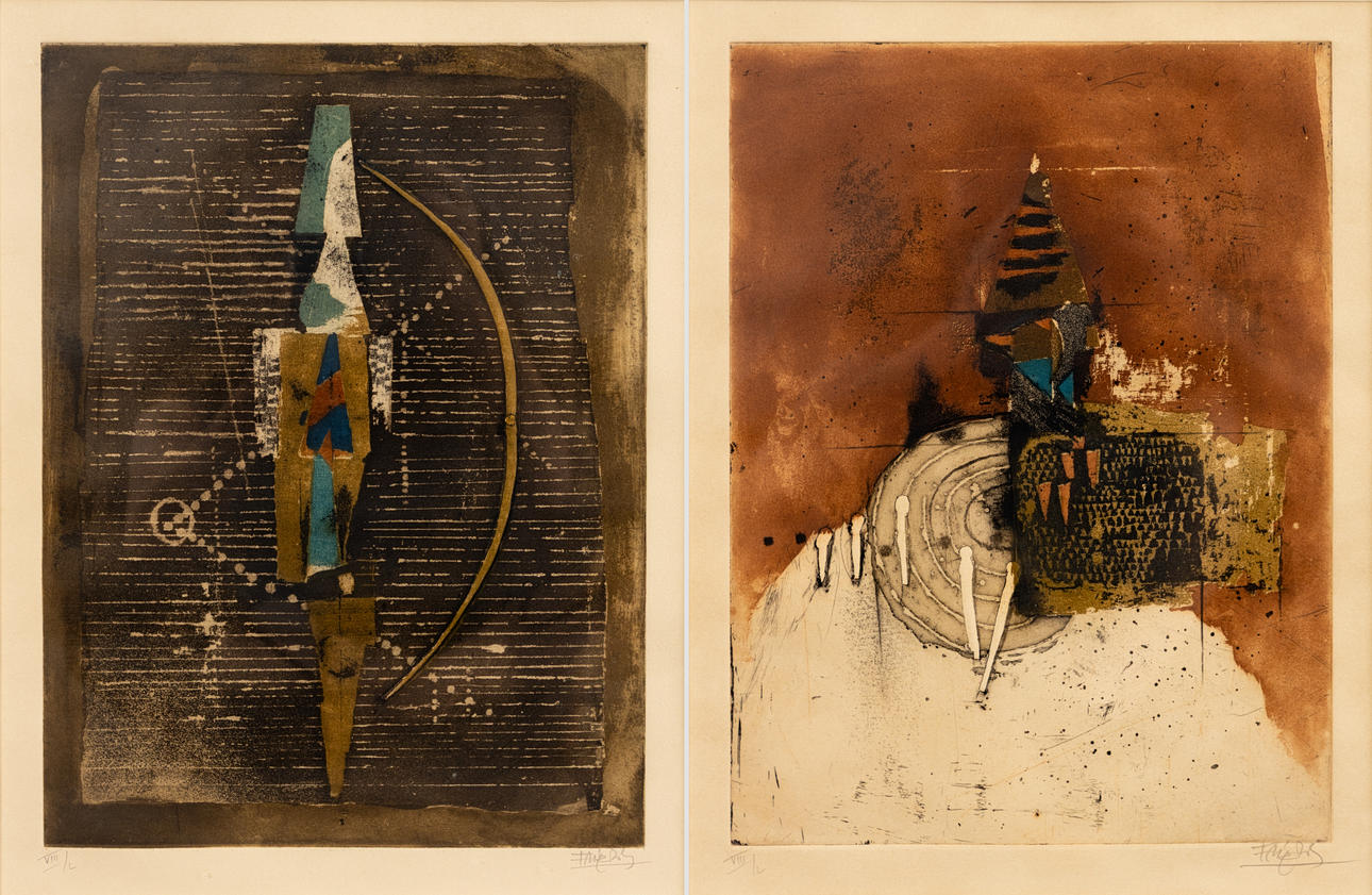 JOHNNY FRIEDLAENDER (1912-1992). 2 sheets of various compositions.