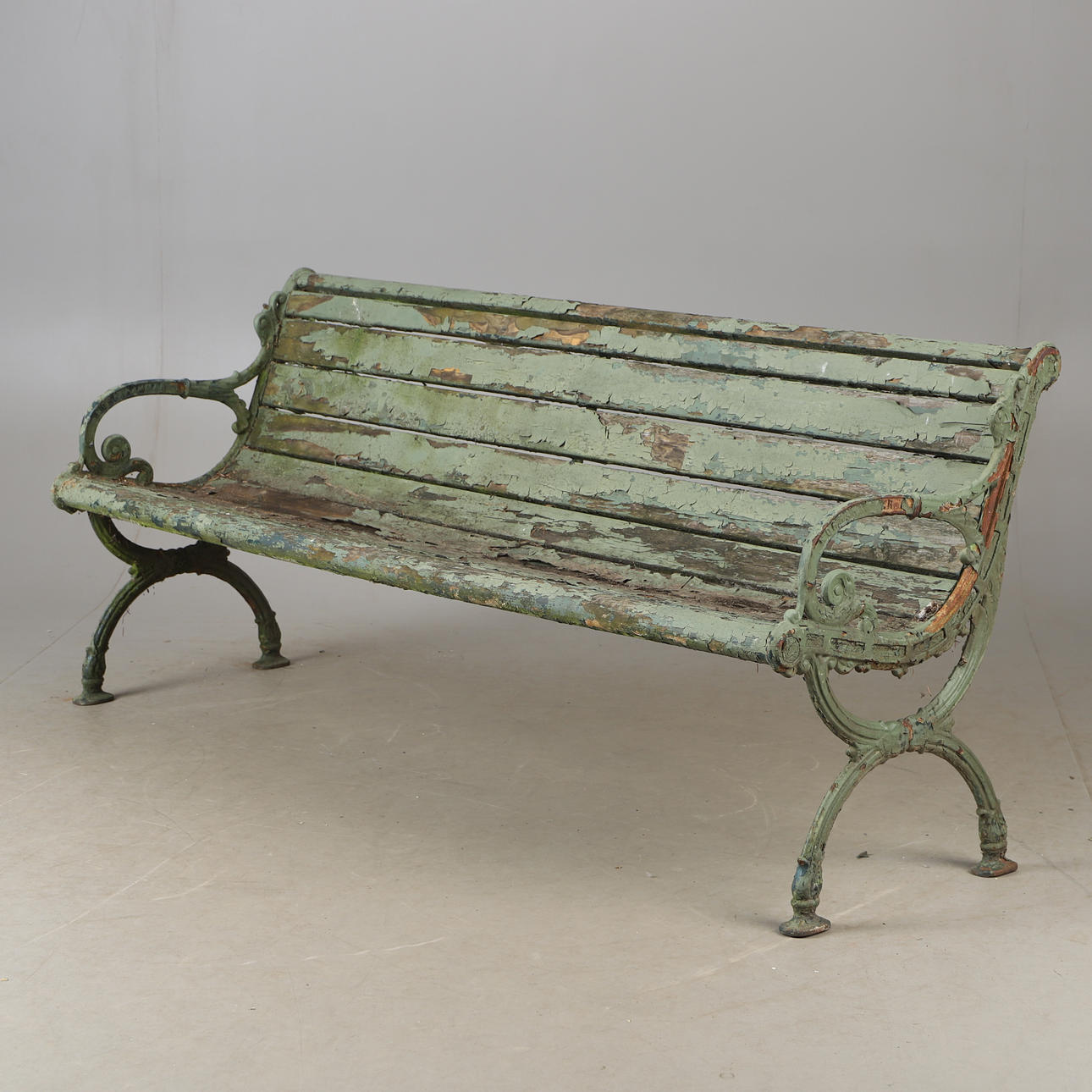 HAVESOFA, støbejern, Norrahammar.