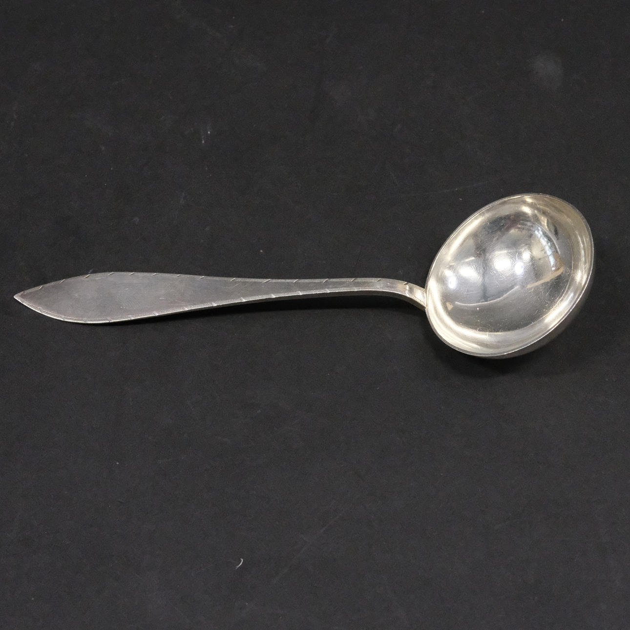 WIWEN NILSSON. SAUCE SPOON, SILVER.