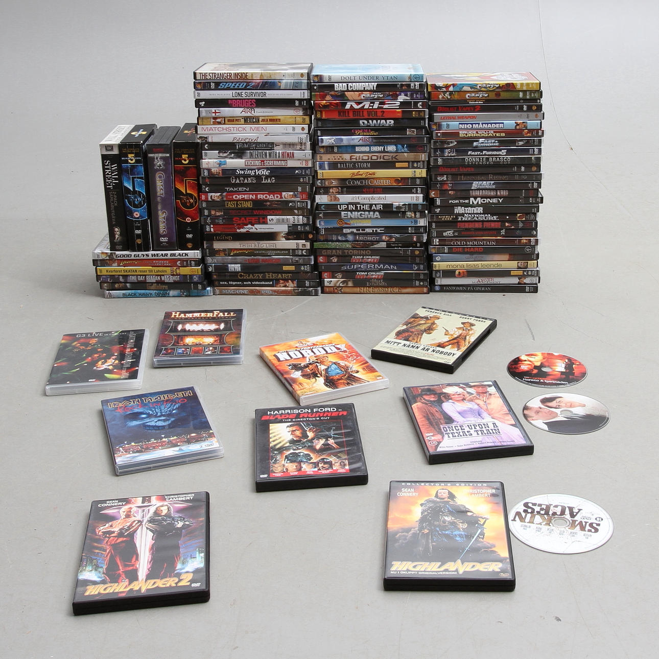 DVD-Filmer. ca 110 stycken.