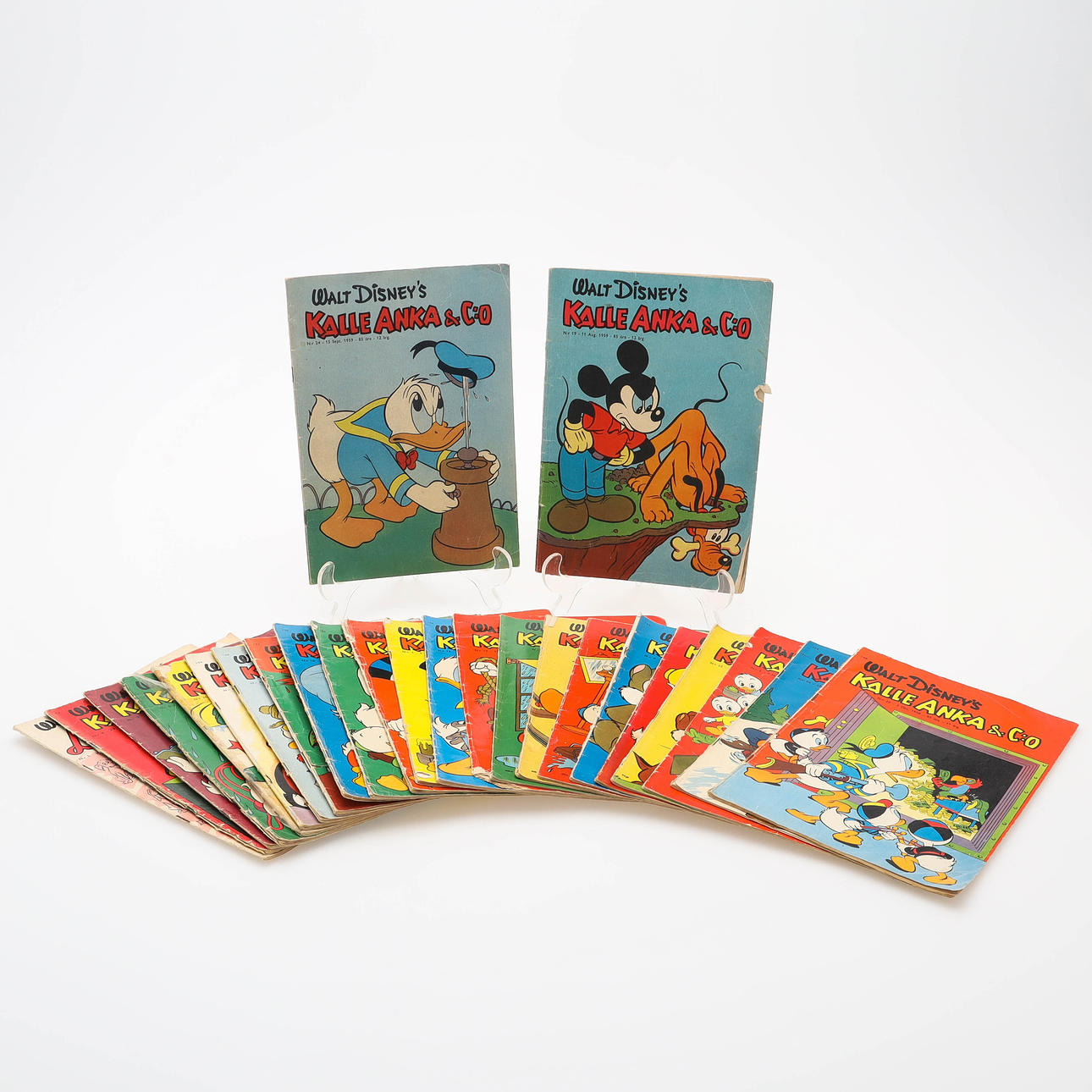 DONALD DUCK & Co, 25 Stück, 1956-1959.