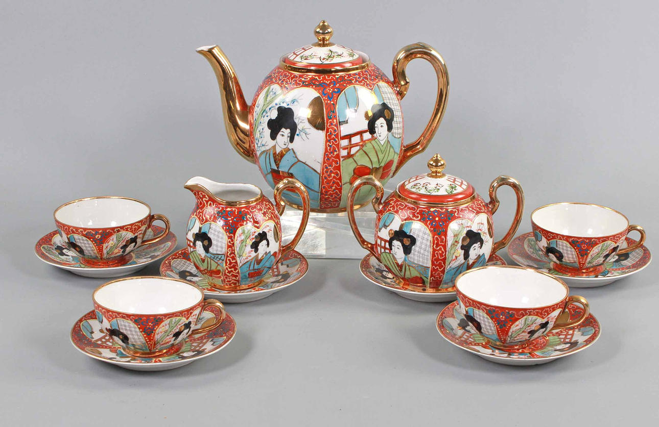 CHINESISCHES TEESERVICE.