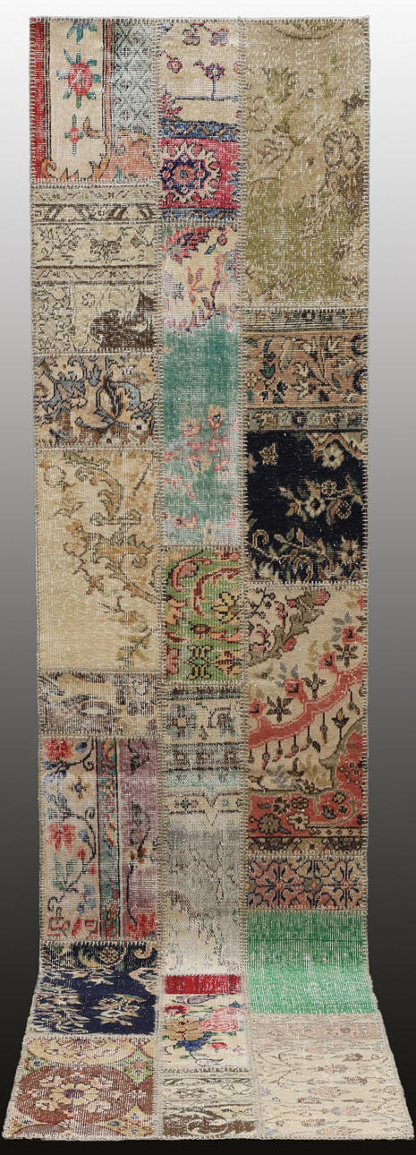 MATTA, carpet patchwork, gallerimodell, 351 x 81 cm.