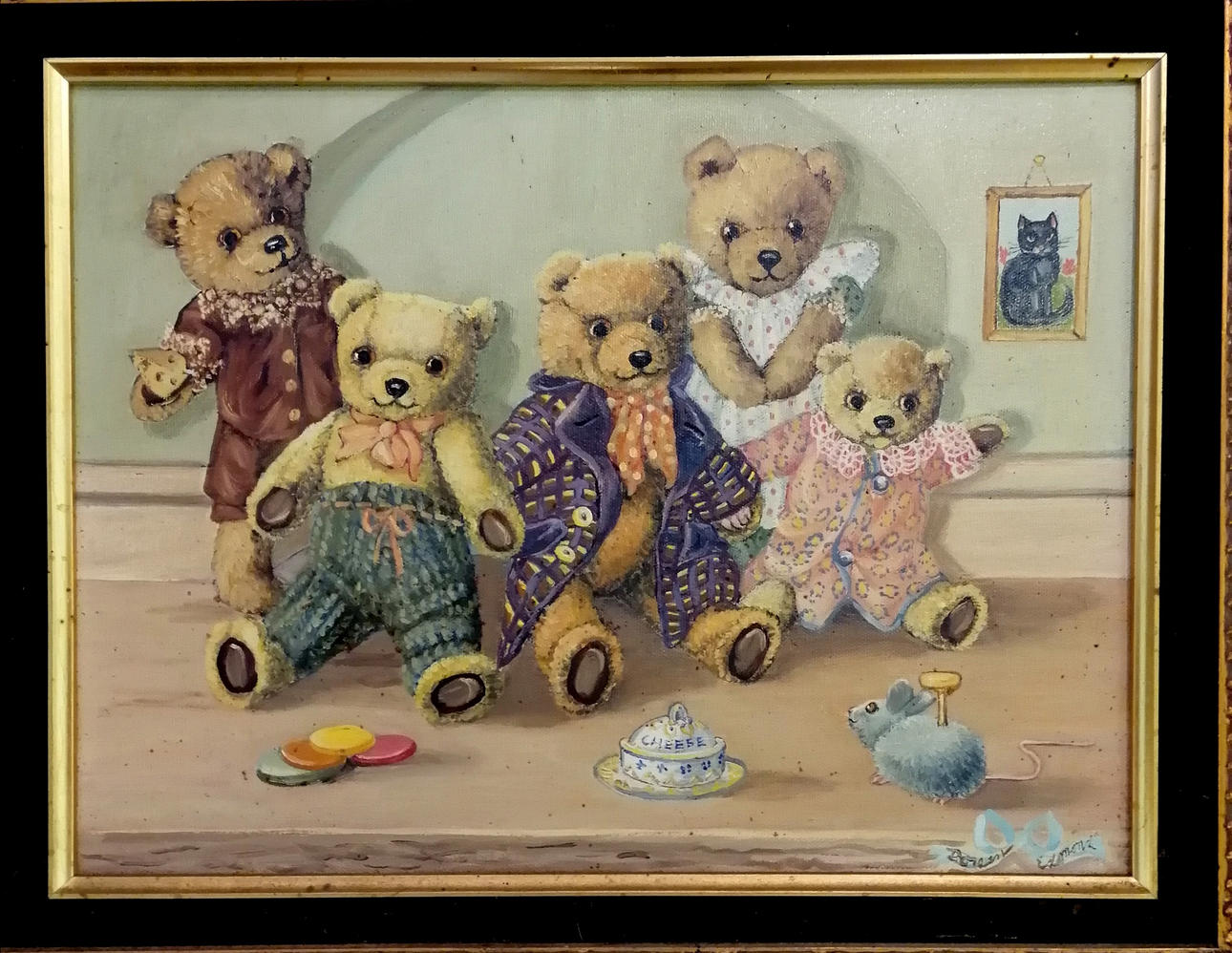 DOREEN EDMOND SIGNED OIL PAINTING. Art - Paintings - Auctionet