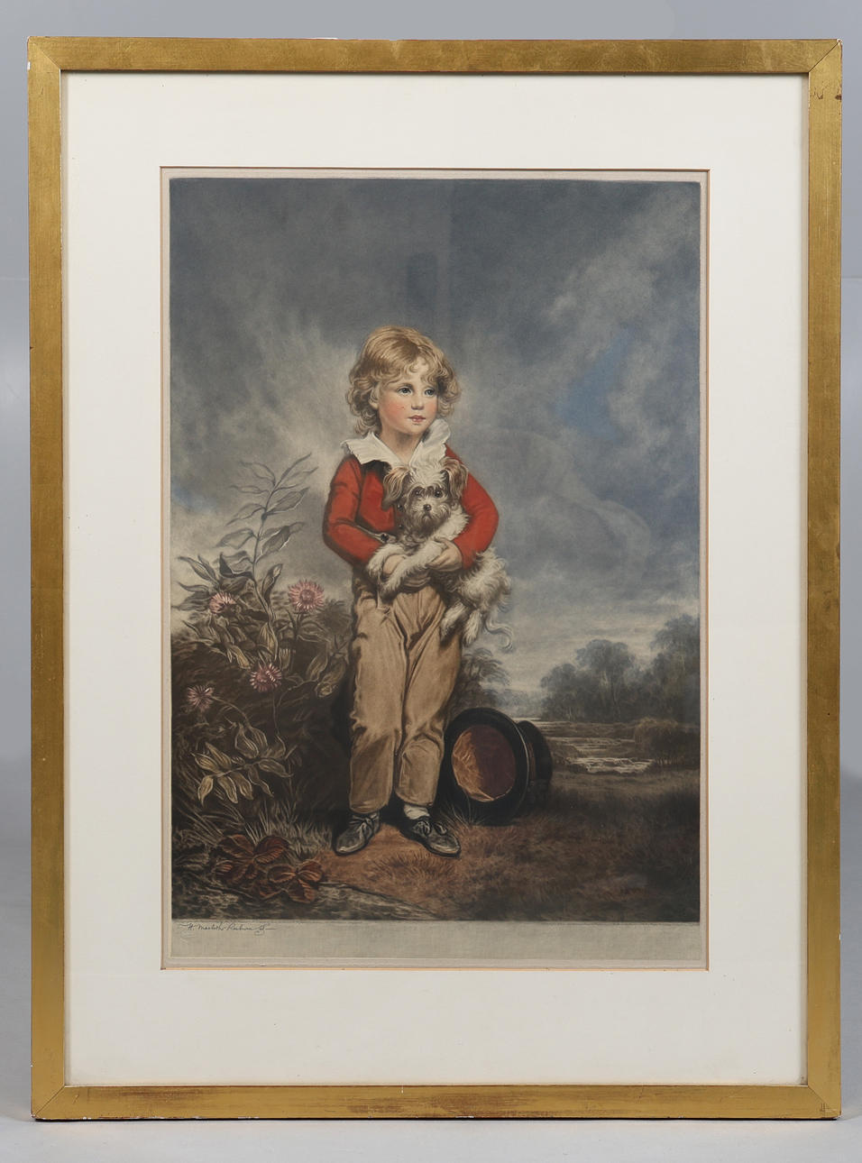 AFTER HENRY MACBETH RAEBURN "BOY WITH DOG".