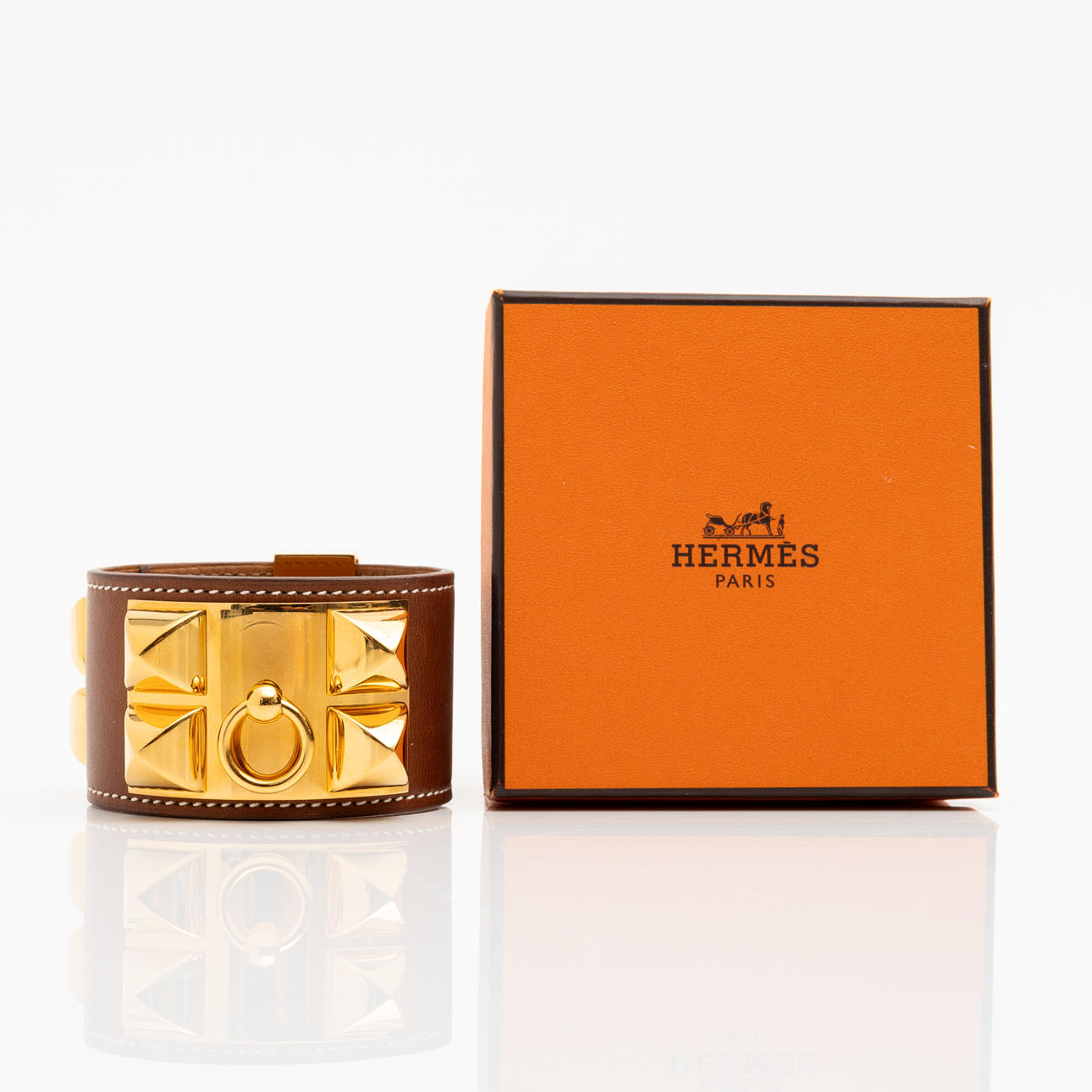 HERMÈS, Armreif „Collier de Chien“.