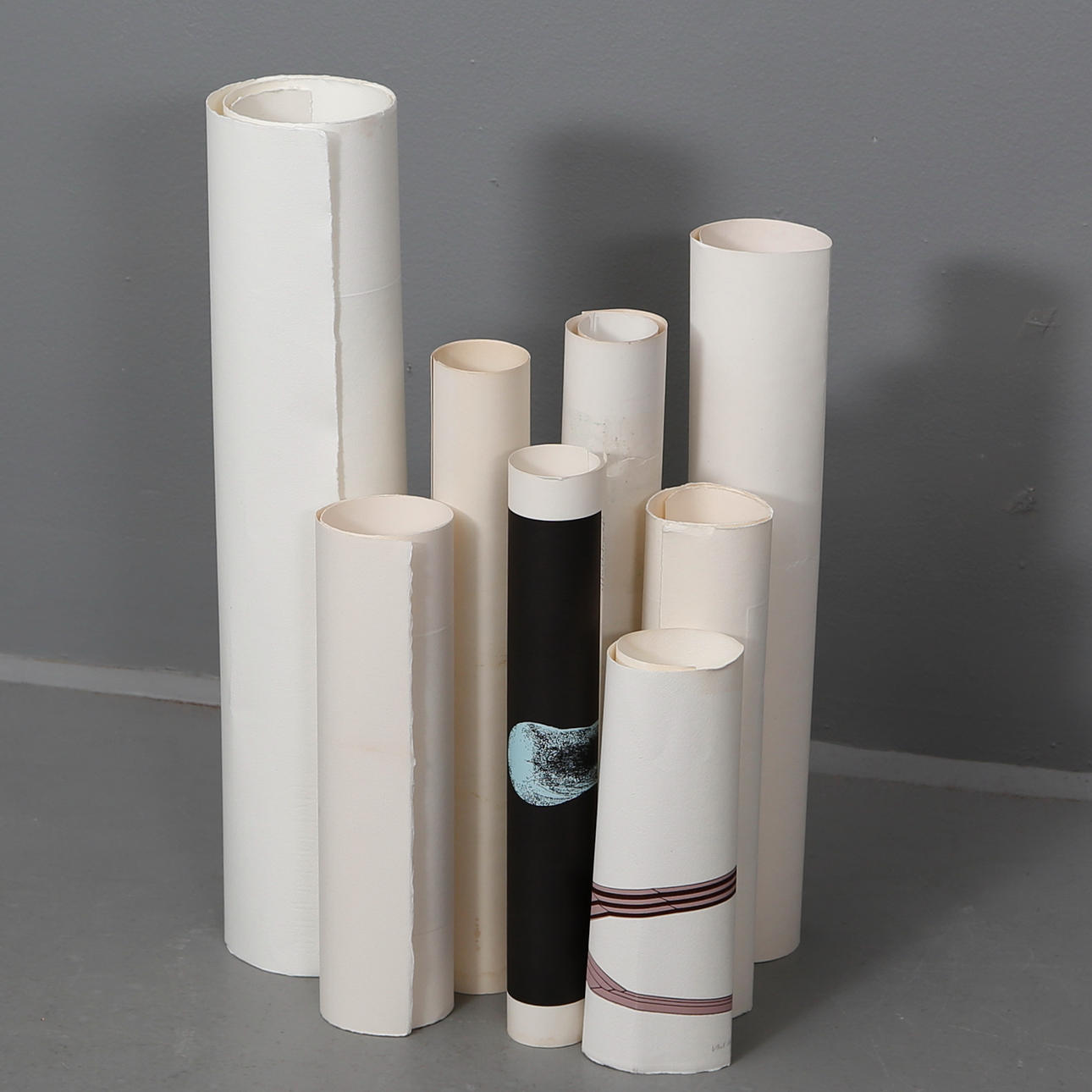 PARTI GRAFIK, 8 st, bl a Lennart Aschenbrenner, Olle Dahl etc.