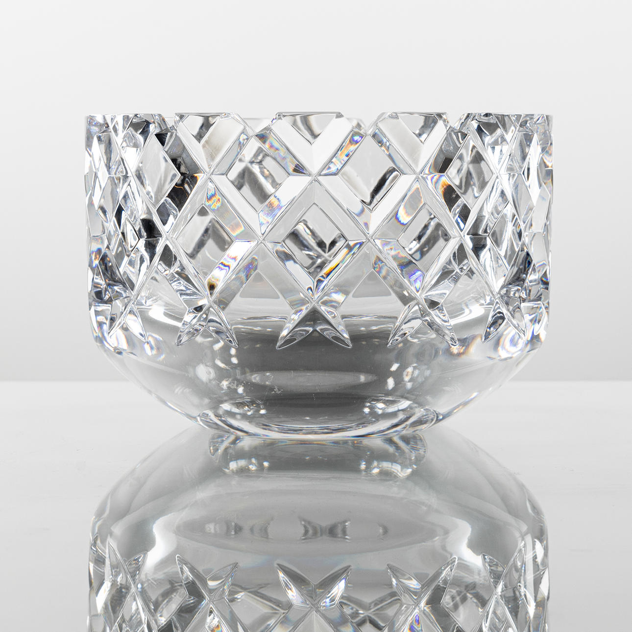 Schale, Kristallglas, Gunnar Cyrén, Orrefors, 2000er.