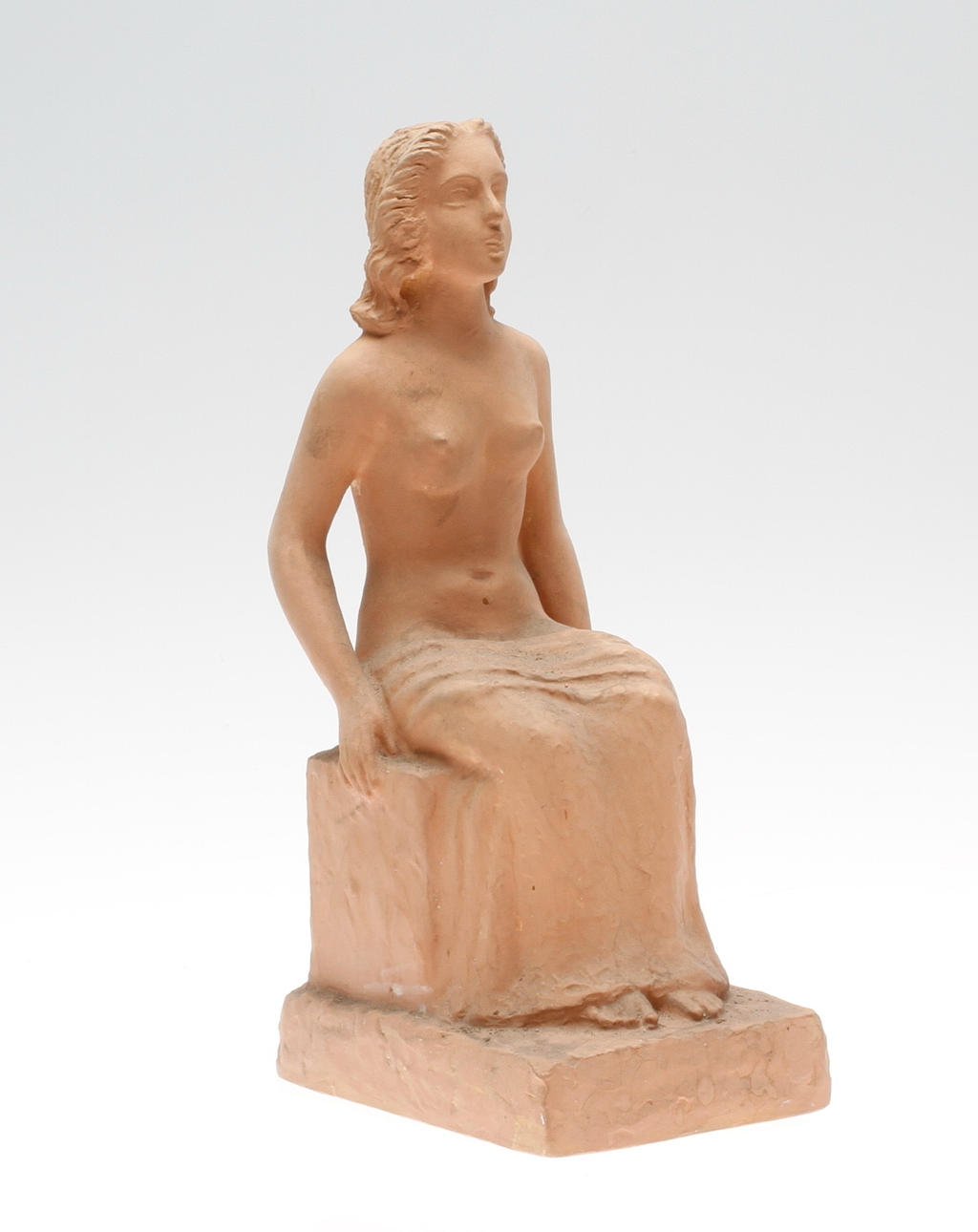 CARIN NILSON(1884-1973). Skulptur, gips, signerad.