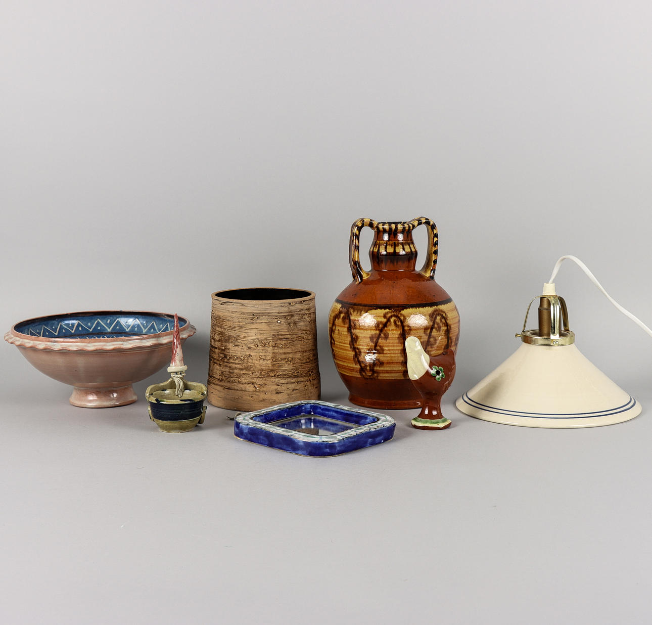 KERAMIK Arvika, 7 Stück.