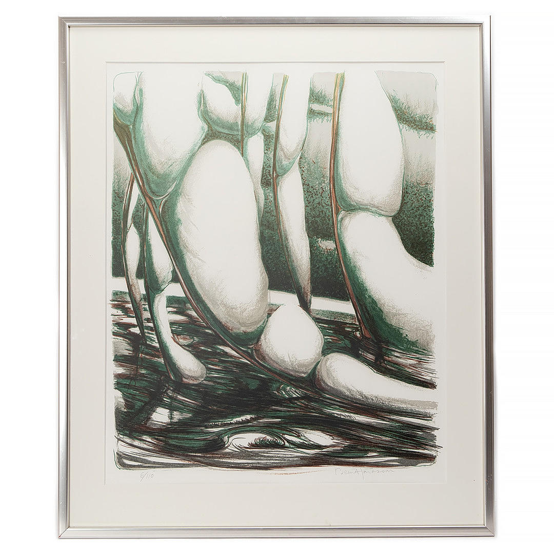 BERNT JONASSON. Lithograph in colour, signed and numbered 6/110.
