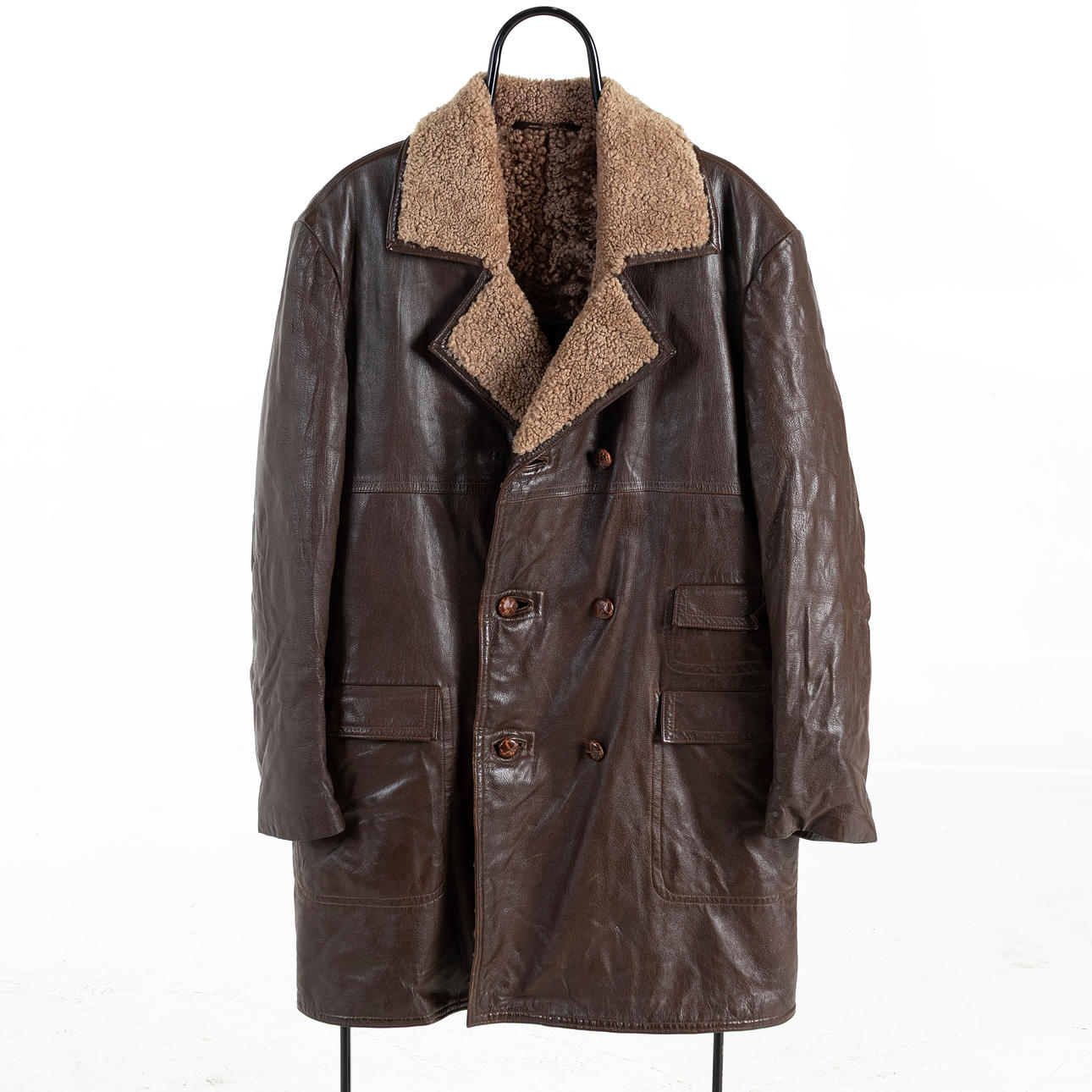 ROCK, brunt getskinn, Jofama, herrmodell.