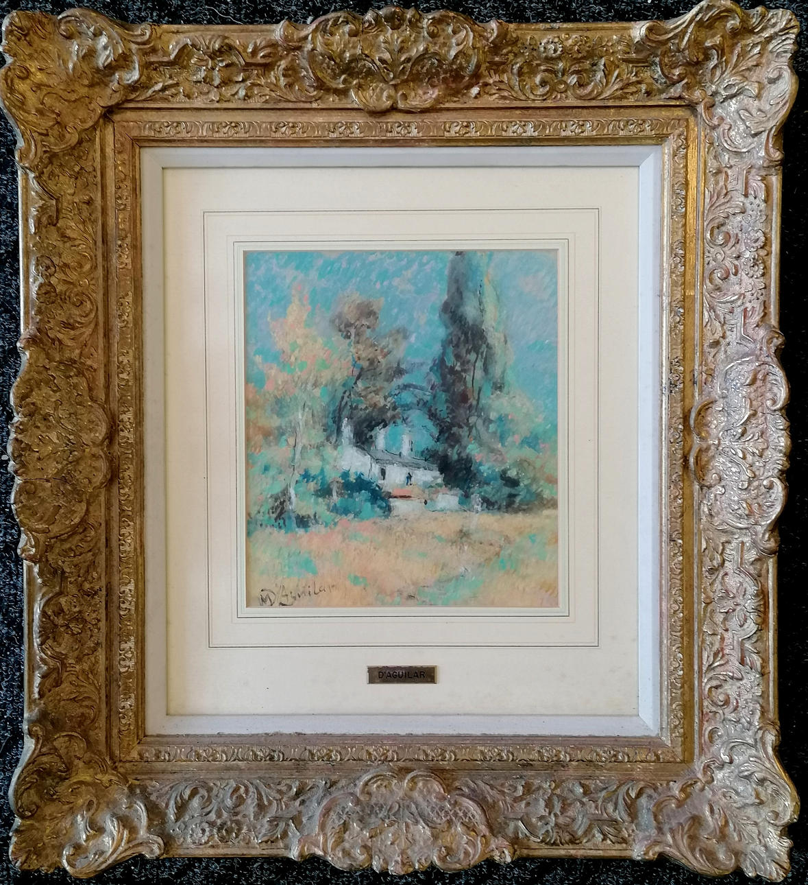 PINTURA DE MICHAEL D'AGUILAR DE «BARNES COMMON».