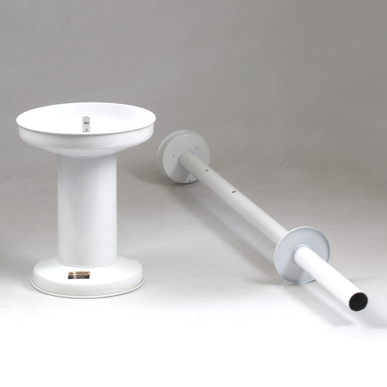 REGENMESSER, weiß lackiert, Bröderne Berglund.