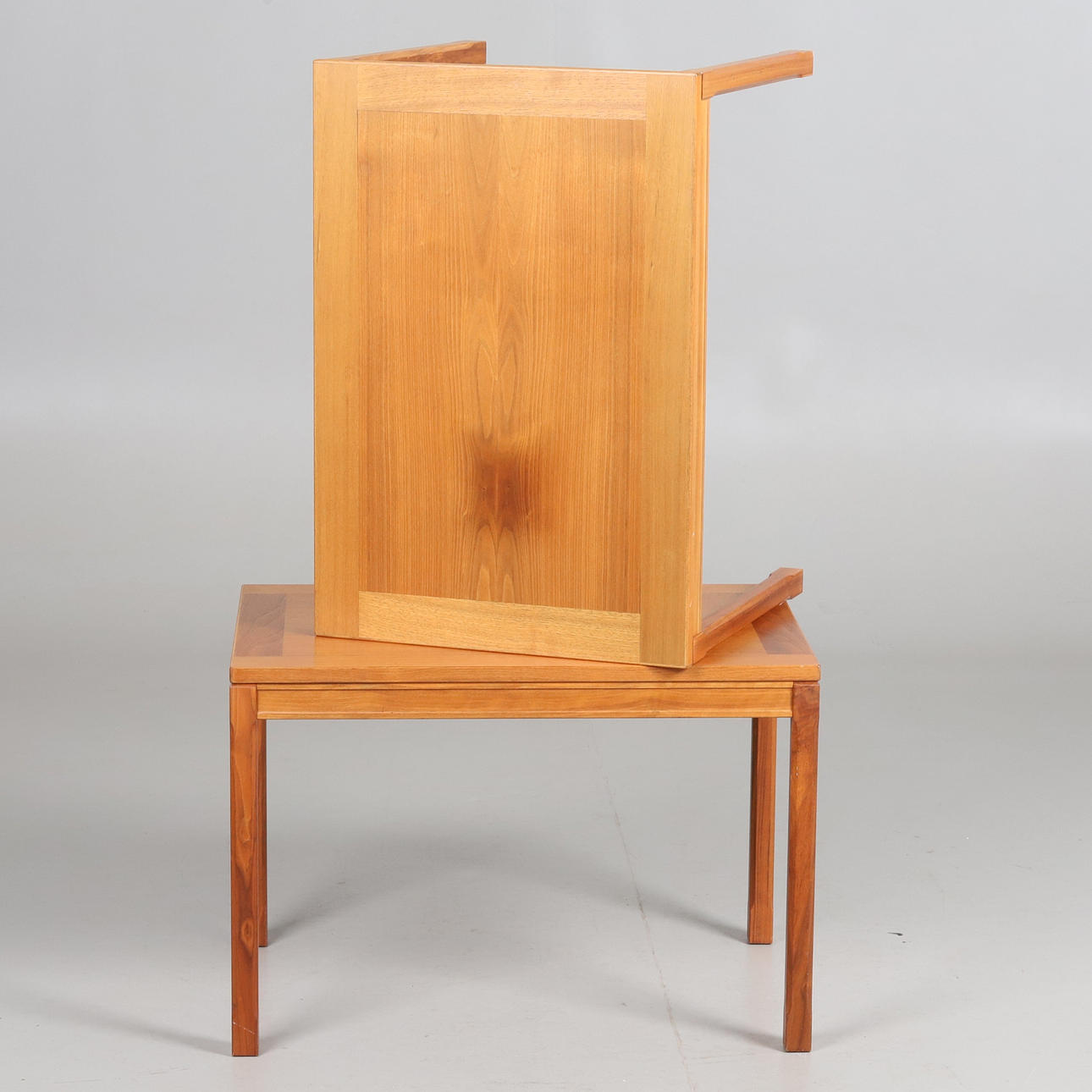 A pair of side tables.