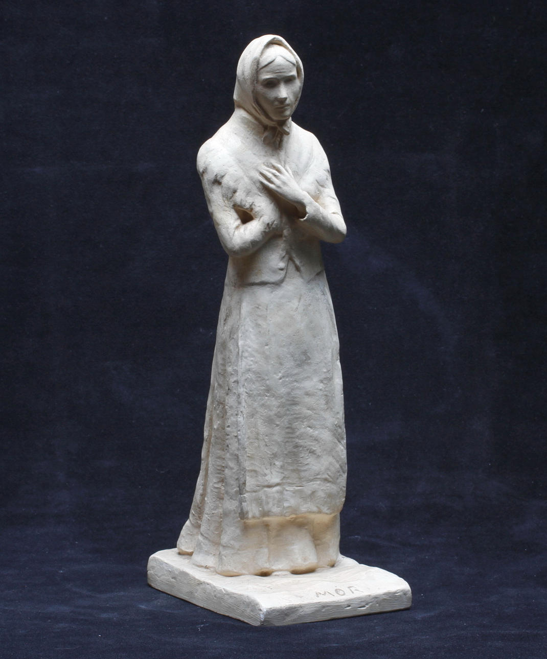 CARL ELDH (1873-1954). EFTER. Skulptur, gips, signerad.