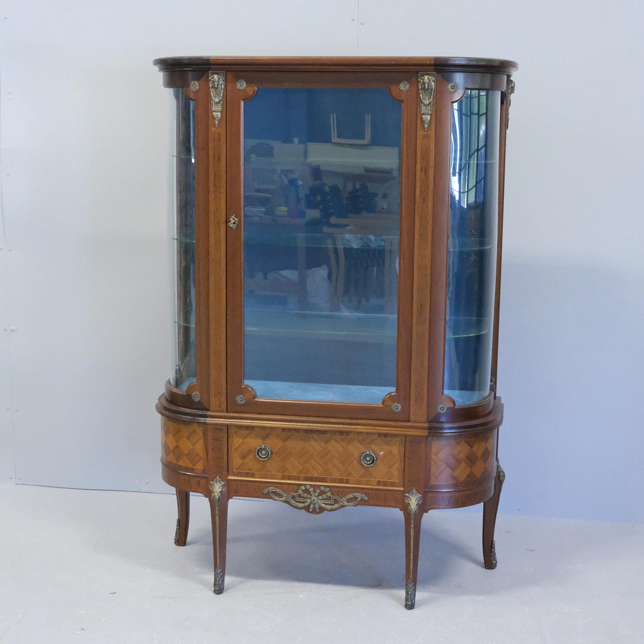 DISPLAY CABINET, GUSTAVIAN STYLE.