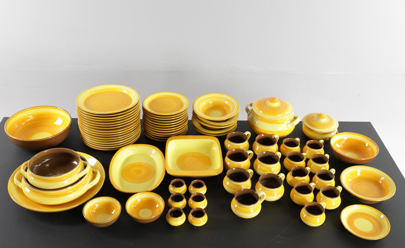 Yellow retro frame, “Gabriel” Sweden.