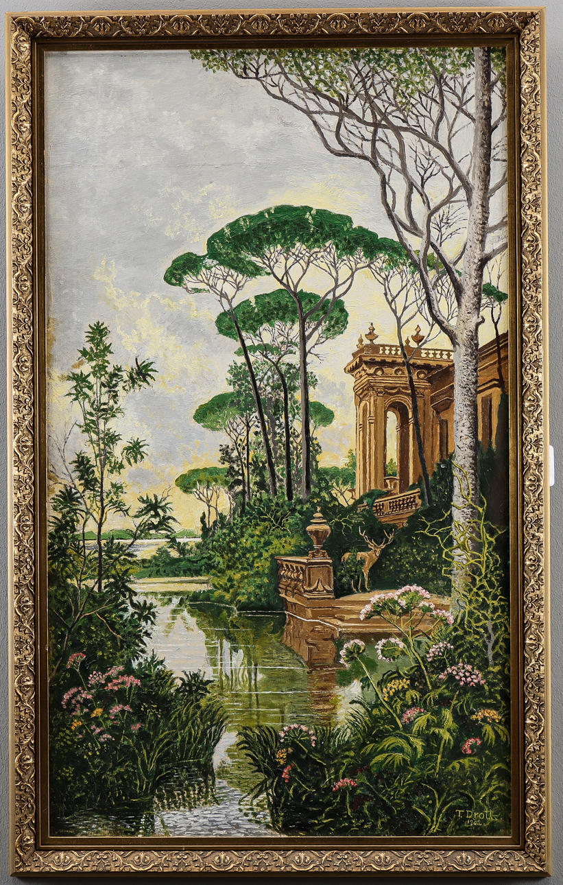 UNIDENTIFIED ARTIST oil on panel, signed. Art - Paintings - Auctionet
