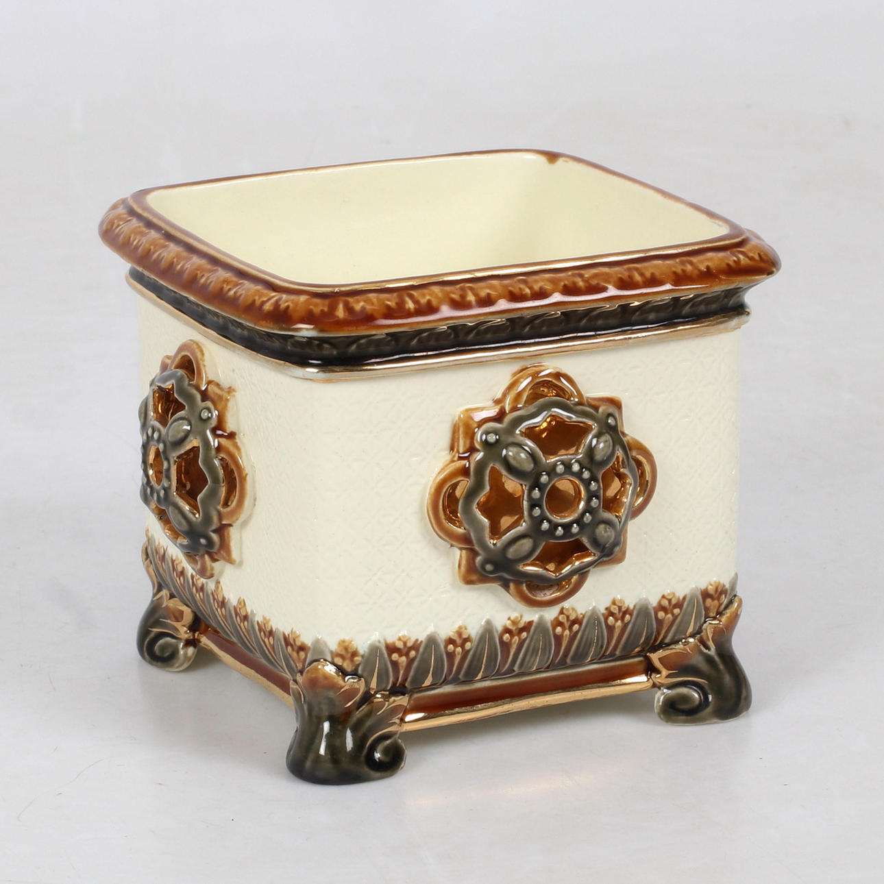 YTTERFODER, majolika, Rörstrand, 1800-tal.