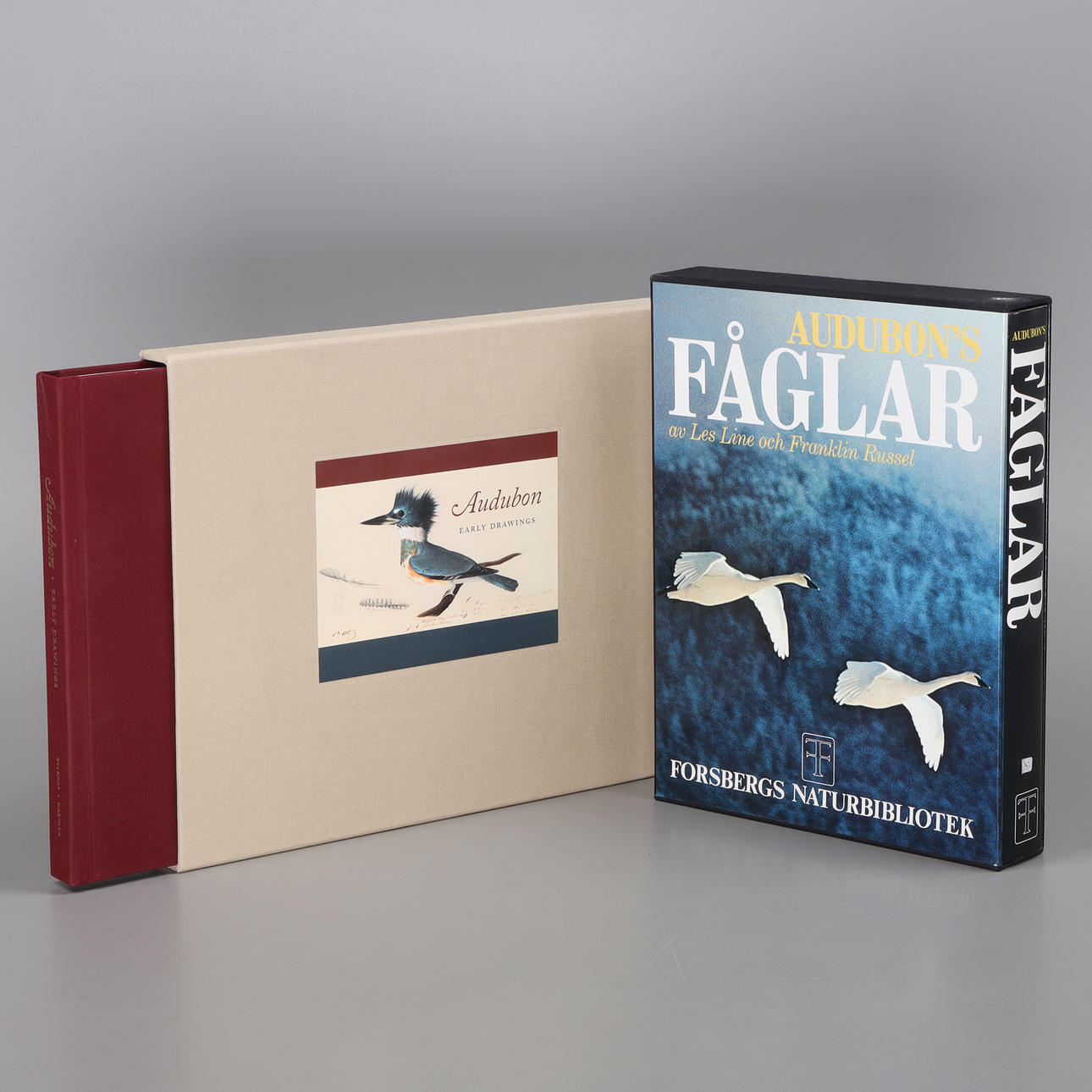 AUDUBONS BIRDS, 2 bookworks.