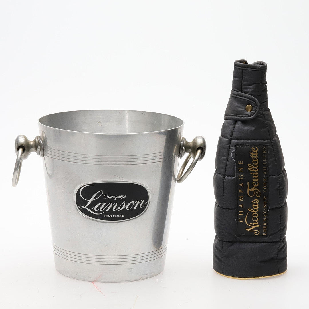 CHAMPAGNEKØLER & TERMOKASSE, CHAMPAGNE.