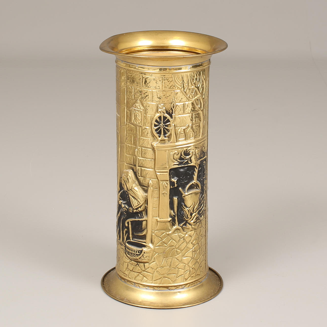 PARAPLYSTÄLL, mässing.