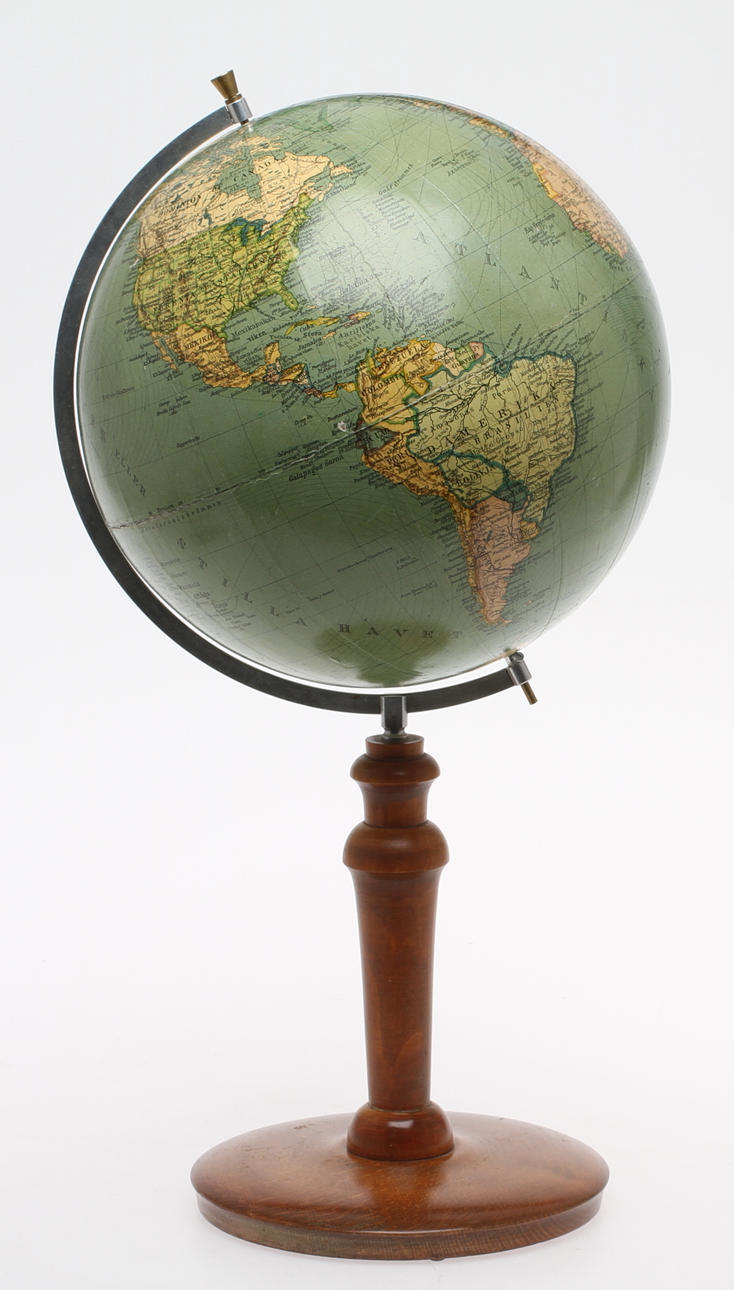 JORDGLOB, märkt Nordiska Skolmatrielförlaget Gunnar Saitz Stockholm import.