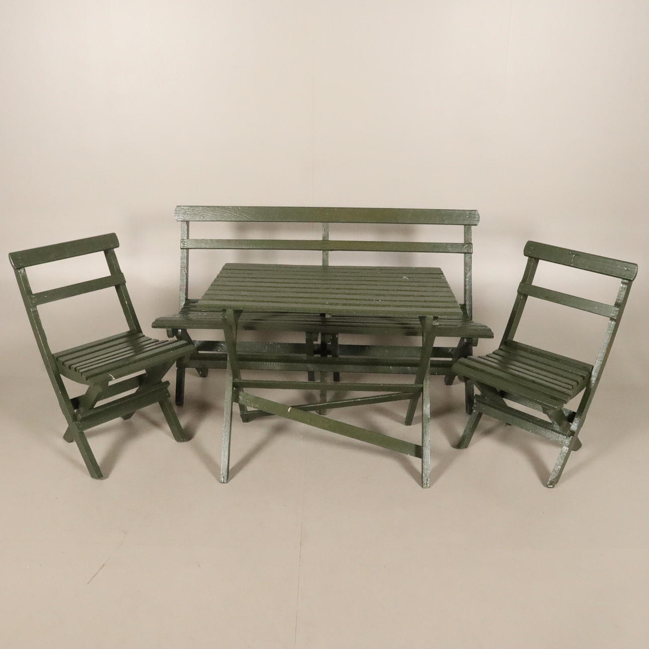 GARDEN GROUP 4 pieces, wood.